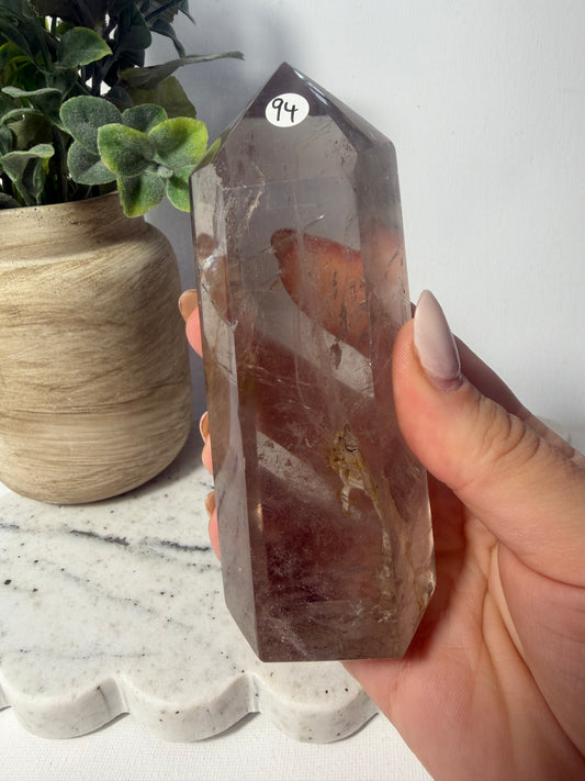 Smokey Quartz Tower