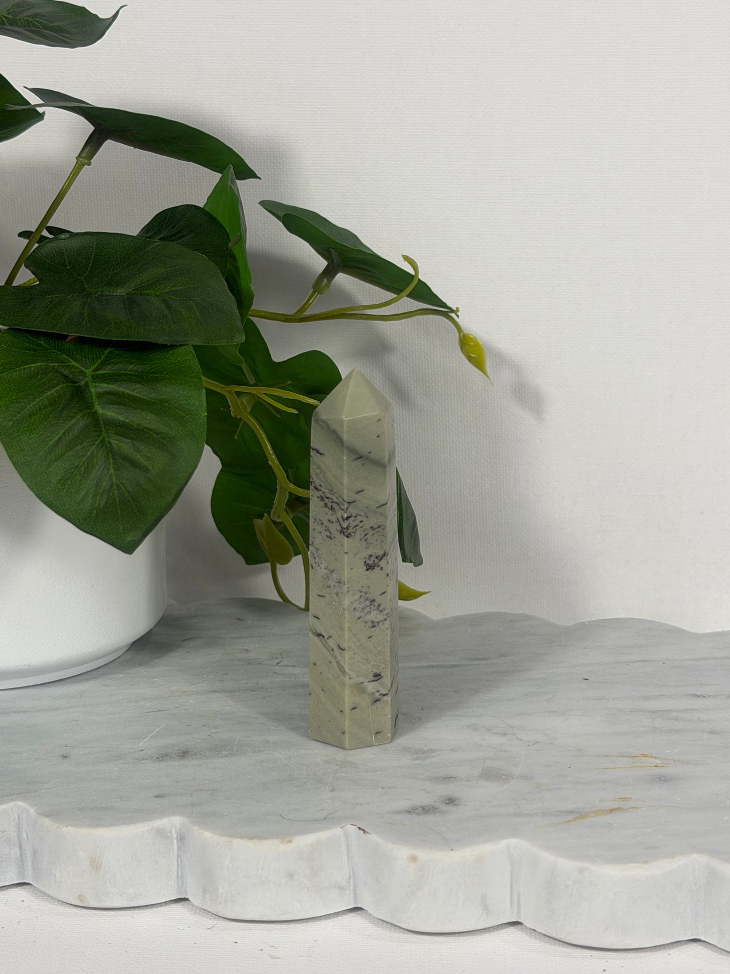 Dendritic Sage Jasper Tower