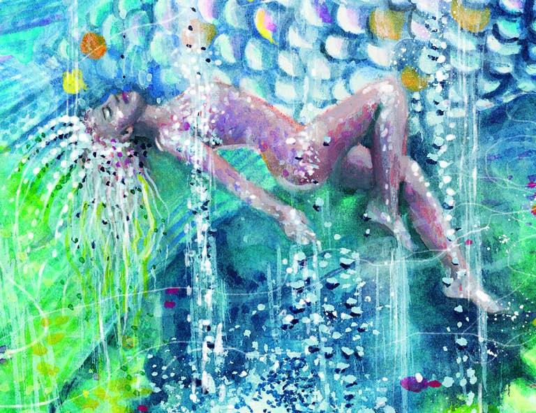 Water Blessings (40 Full-Color Affirmation Cards) by ROCKPOOL PUBLISHING