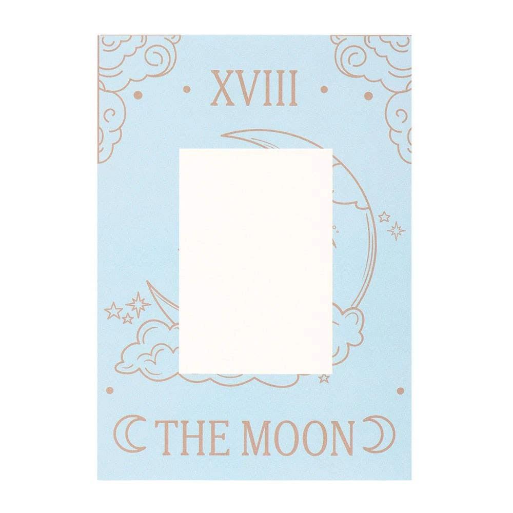 The Moon Vintage Tarot Necklace on Greeting Card by WONDER IMPORTS AUSTRALIA