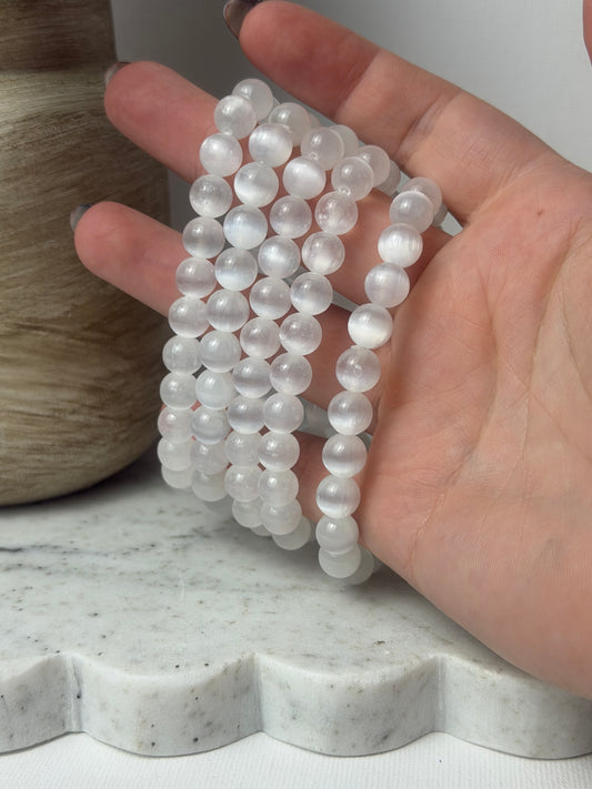 Selenite Bracelet
