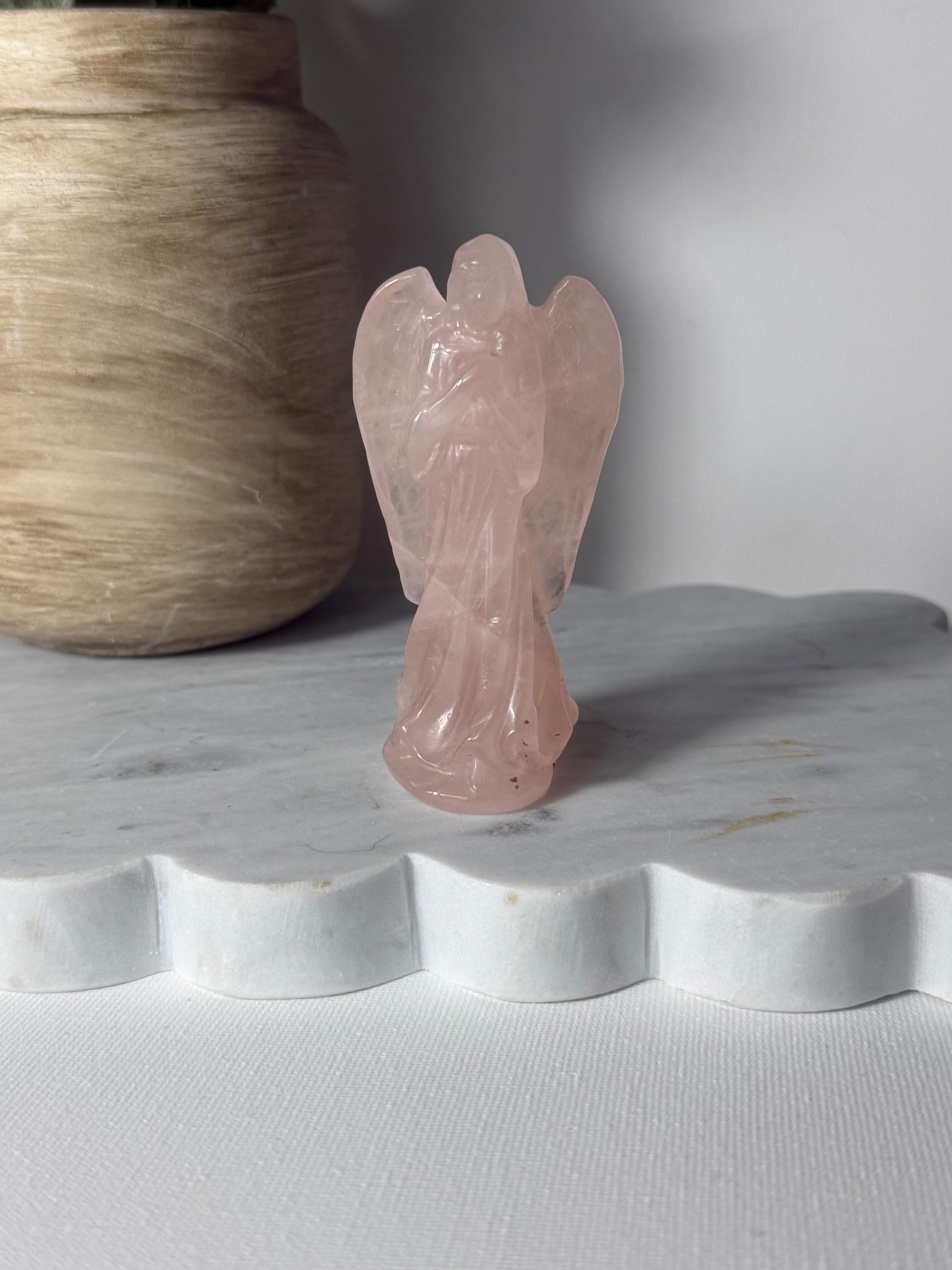 Rose Quartz Angel