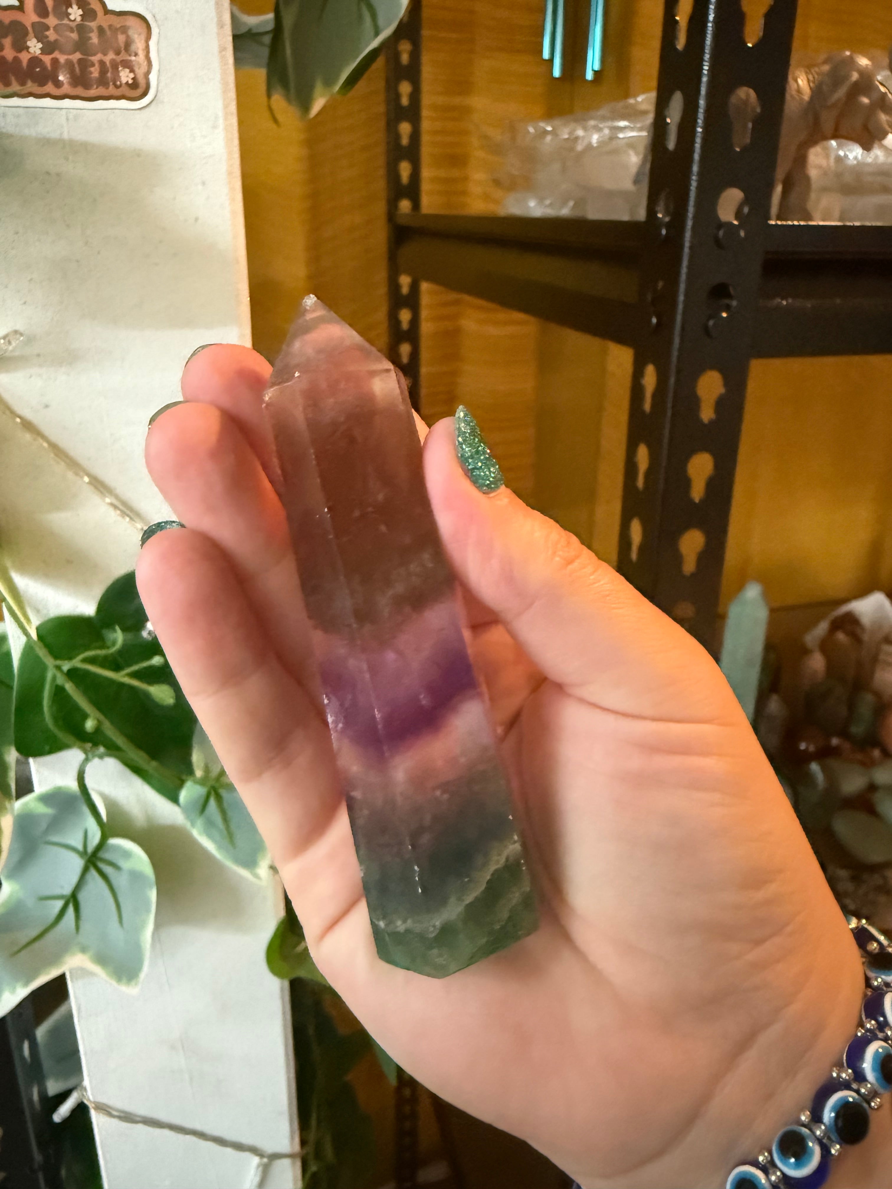 Rainbow Flourite Tower