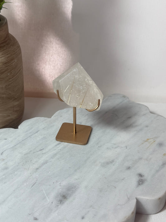Smokey Rutile on Quartz
