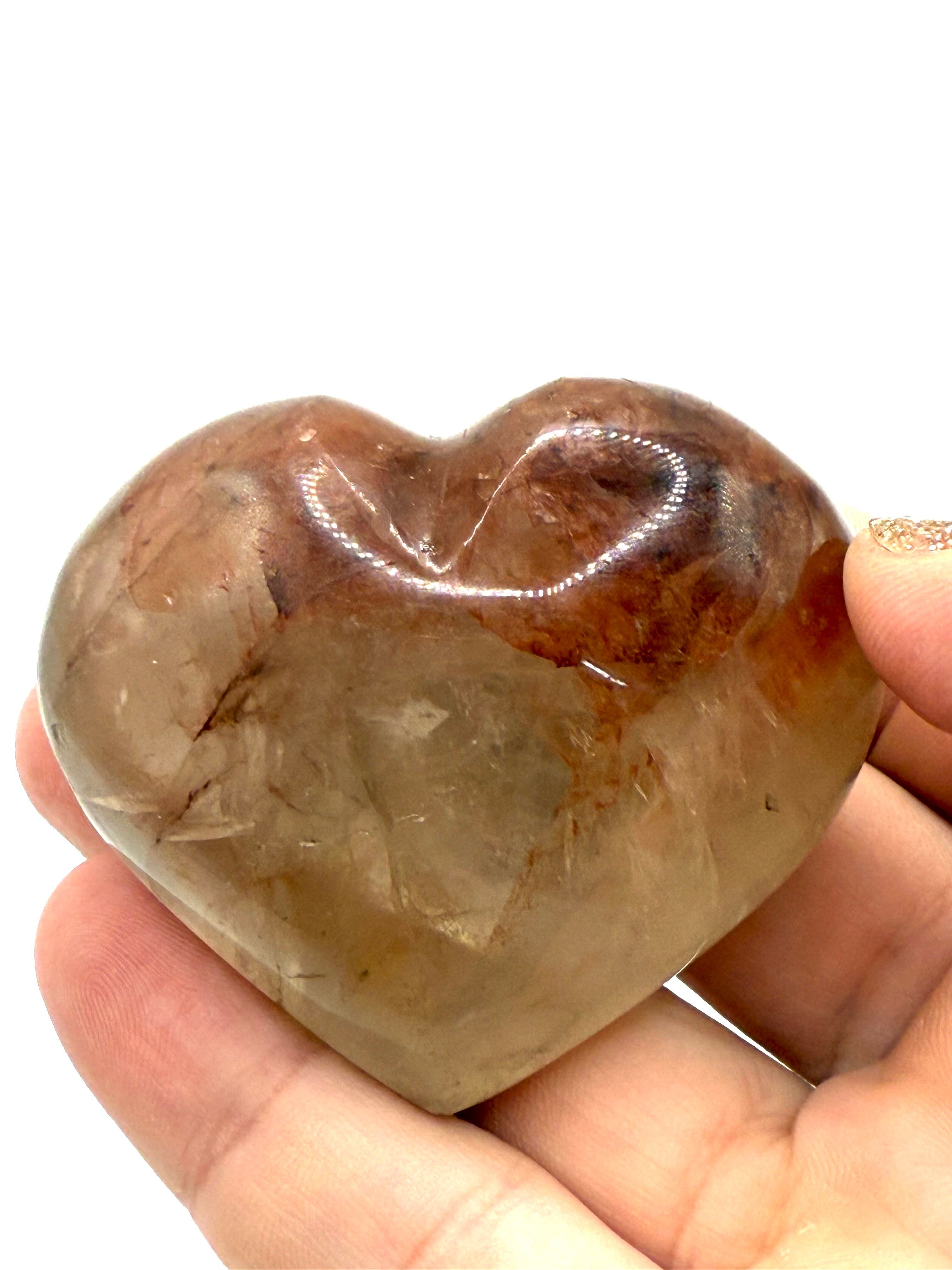Fire Quartz Hearts