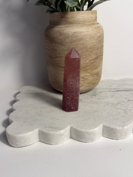 Strawberry Quartz Tower