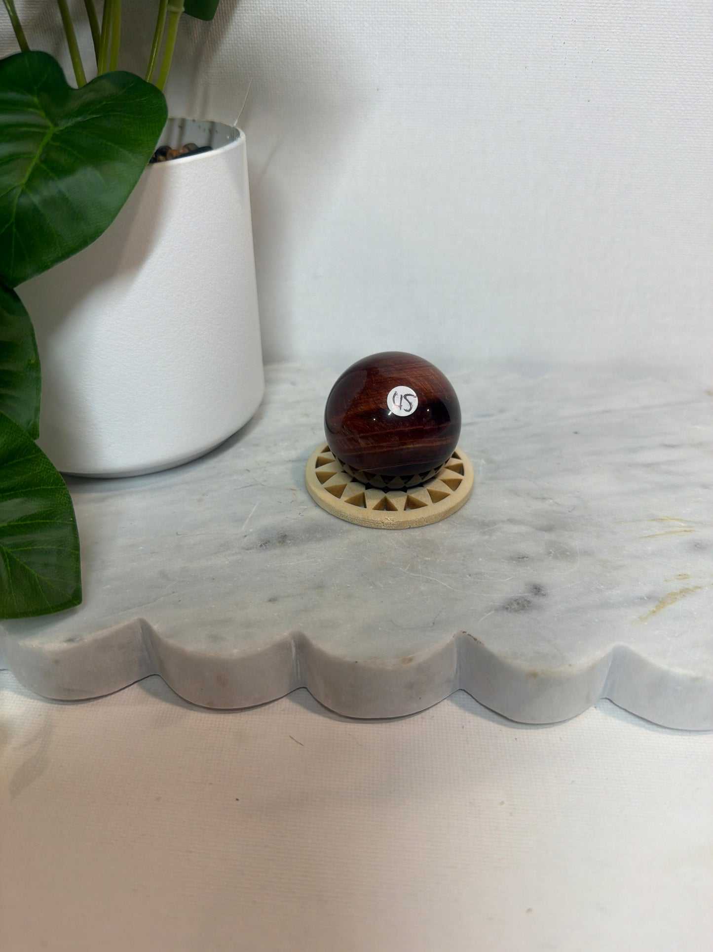 Tigers Eye Red Sphere