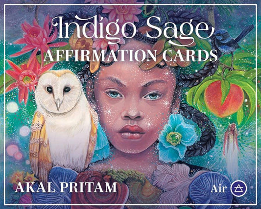 Indigo Sage (40 Full-Color Affirmation Cards) by ROCKPOOL PUBLISHING