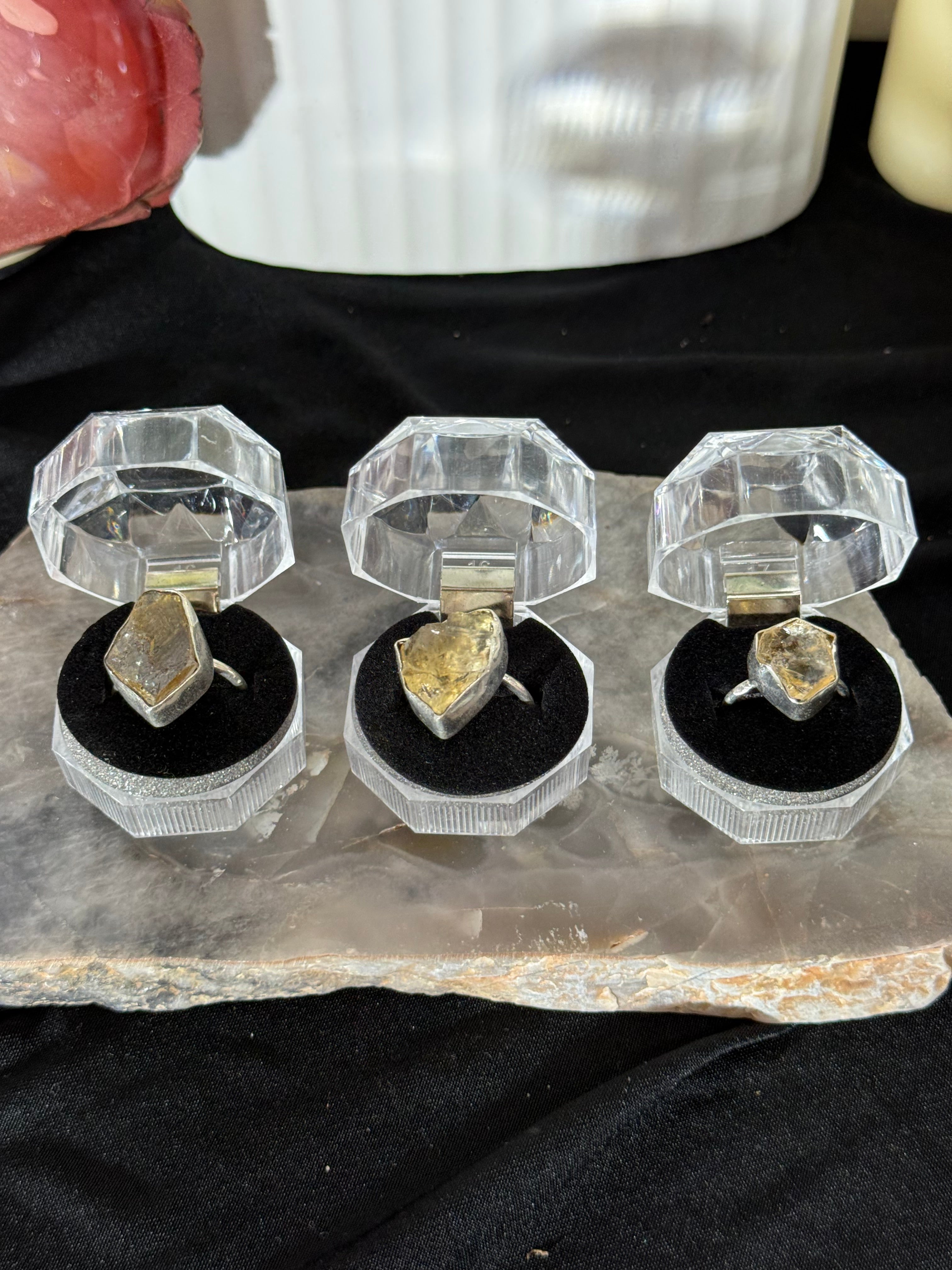 Citrine Adjustable Ring