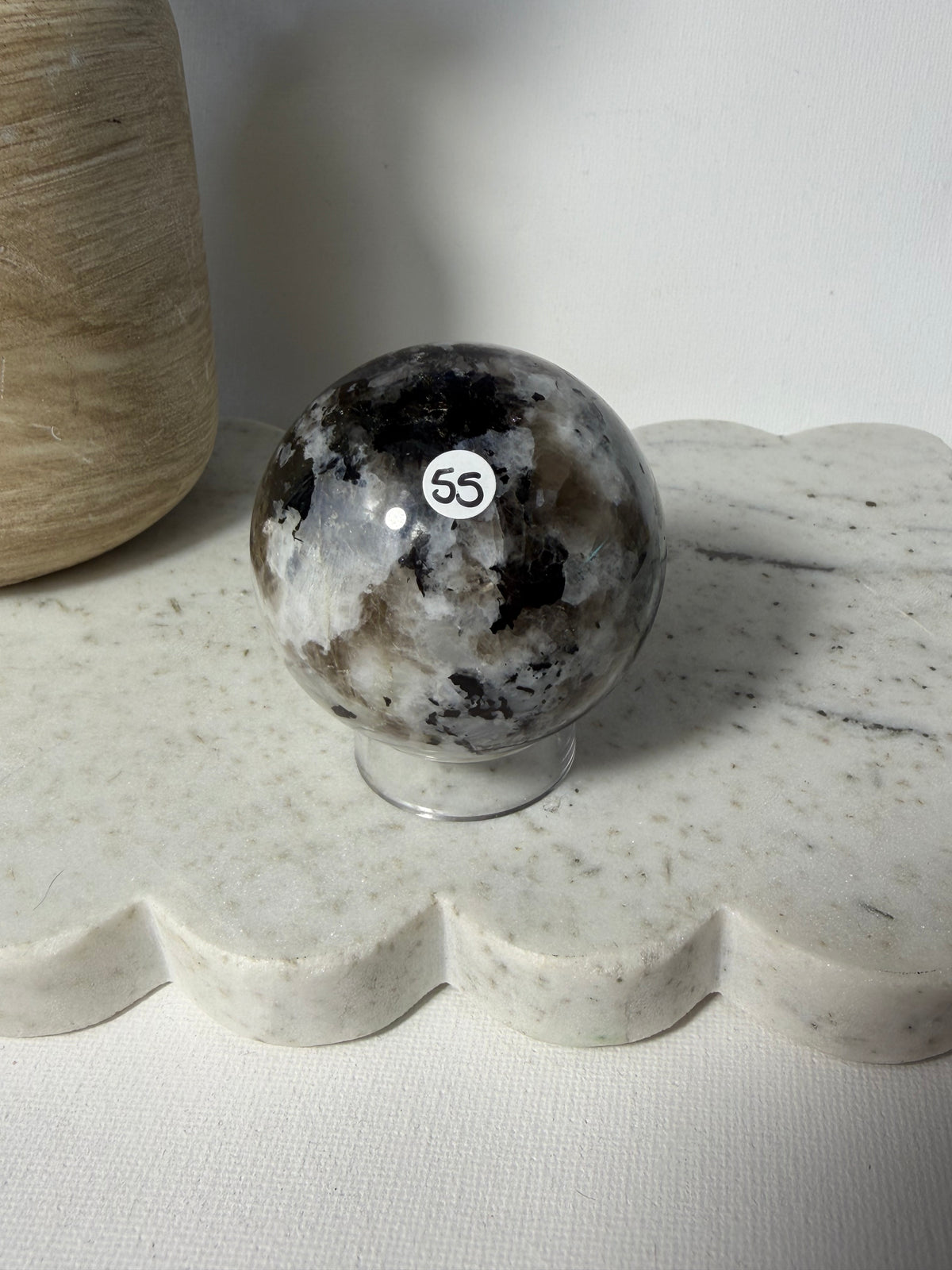 Rainbow Moonstone Sphere
