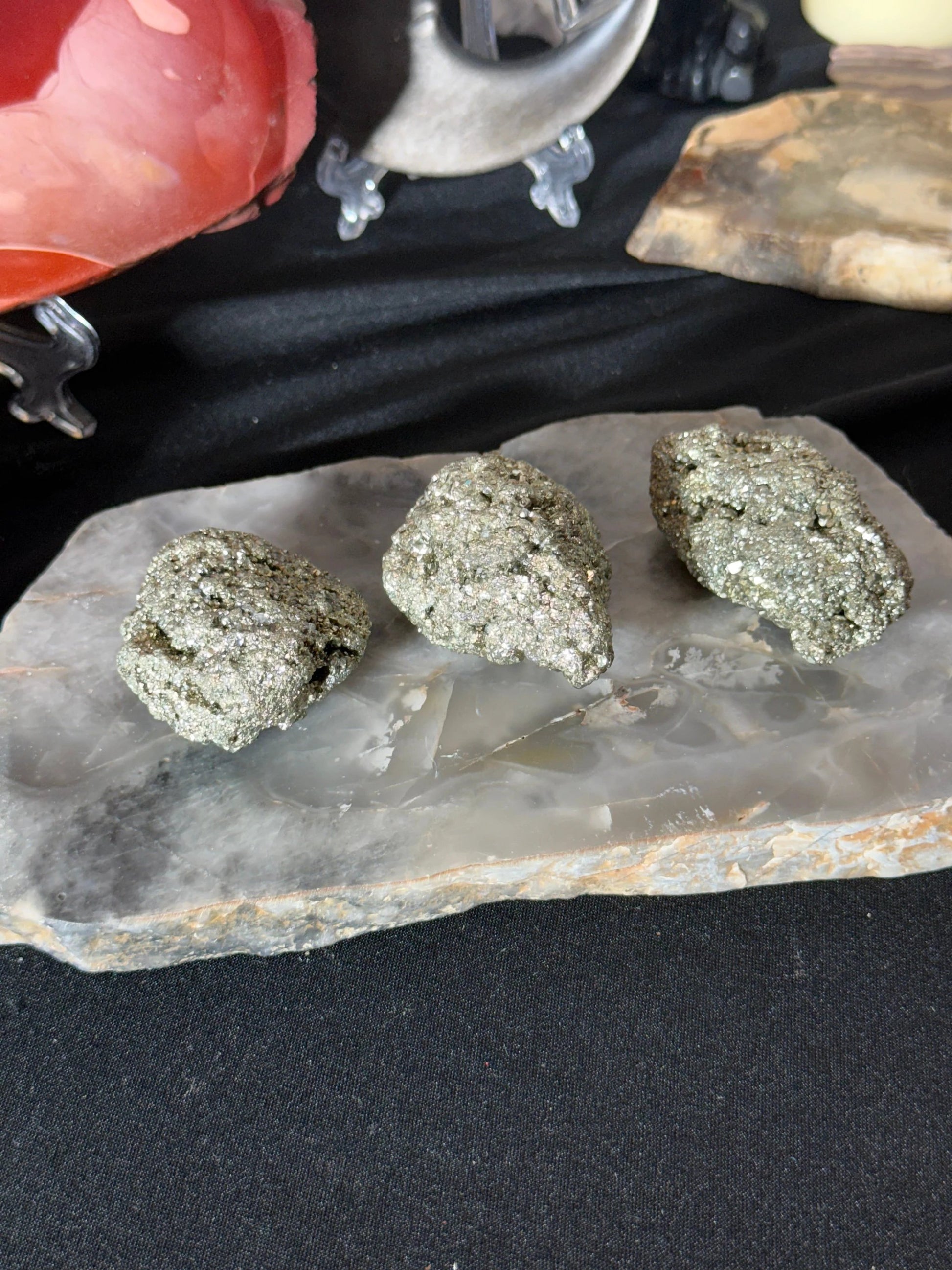 Pyrite Chunk - 8 by Heartstone Sanctuary