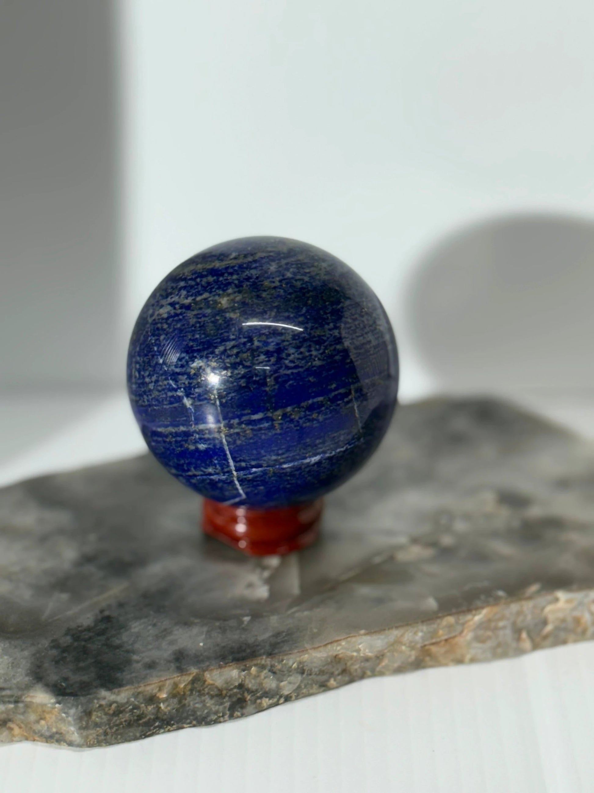 Lapis Lazuli Sphere by Heartstone Sanctuary