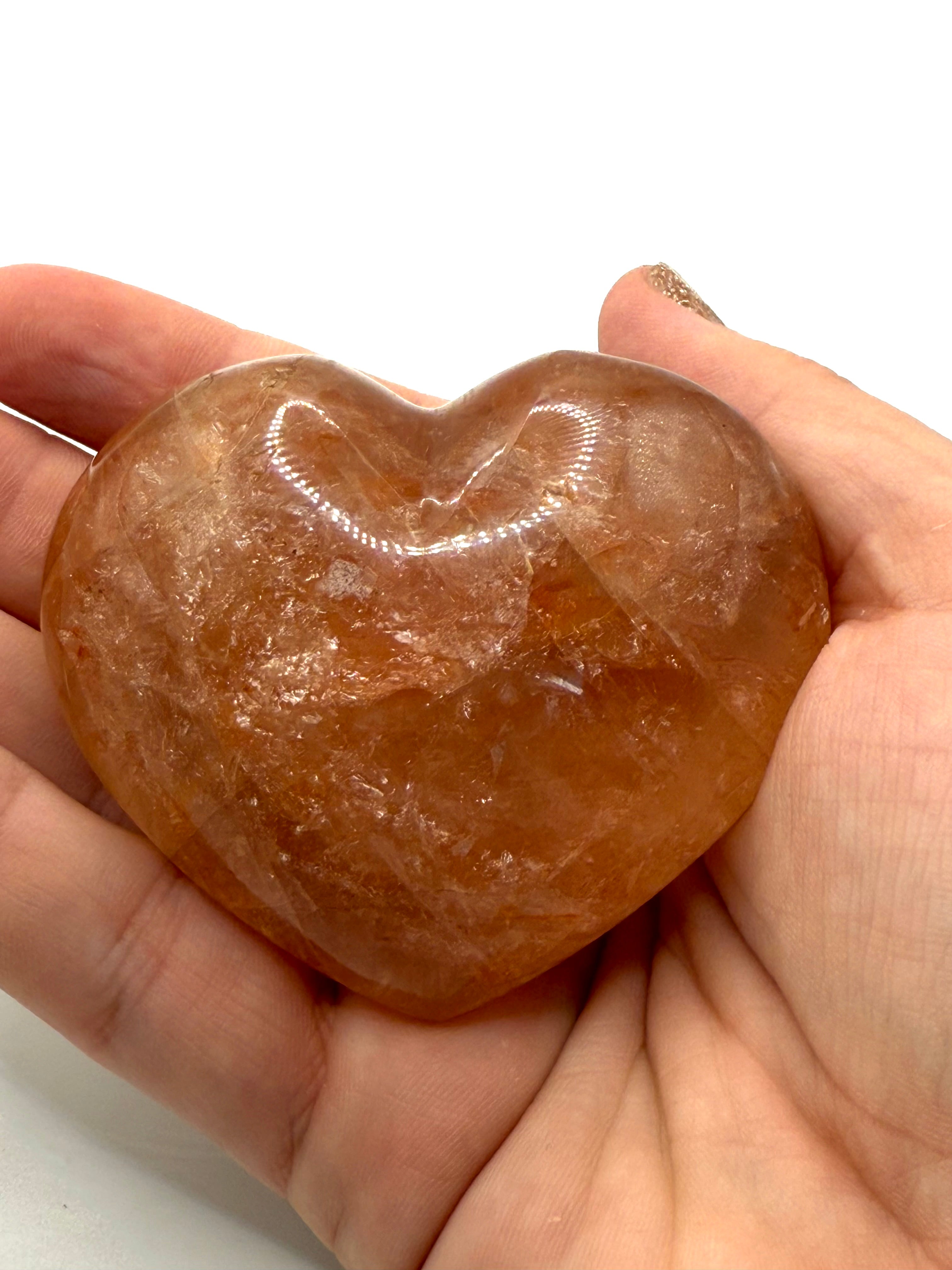 Fire Quartz Hearts
