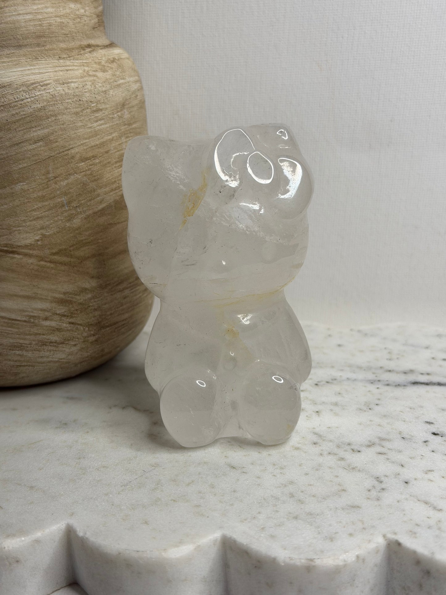 Hello Kitty Clear Quartz
