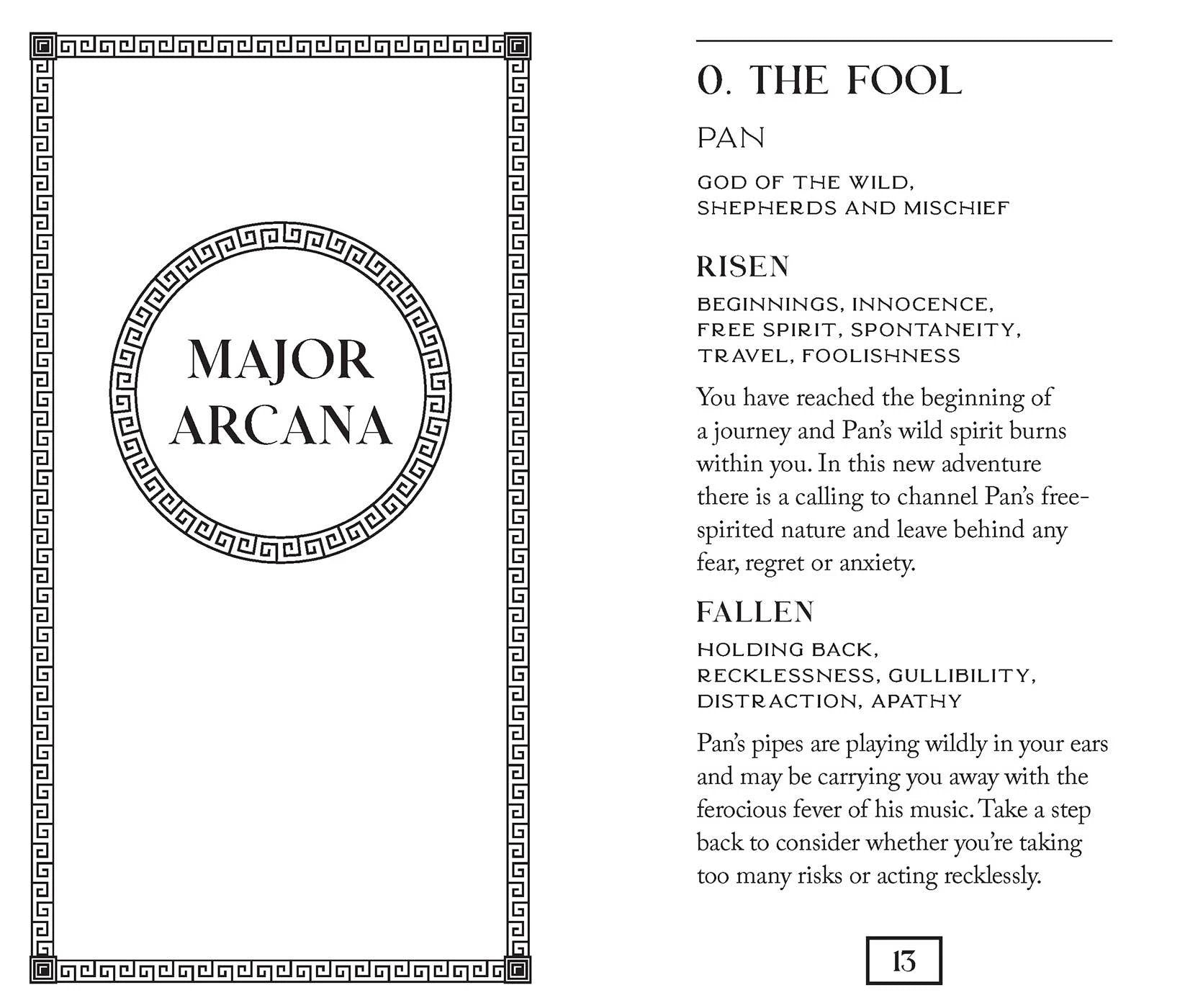 Mythos Tarot Pocket Tin Edition by ROCKPOOL PUBLISHING