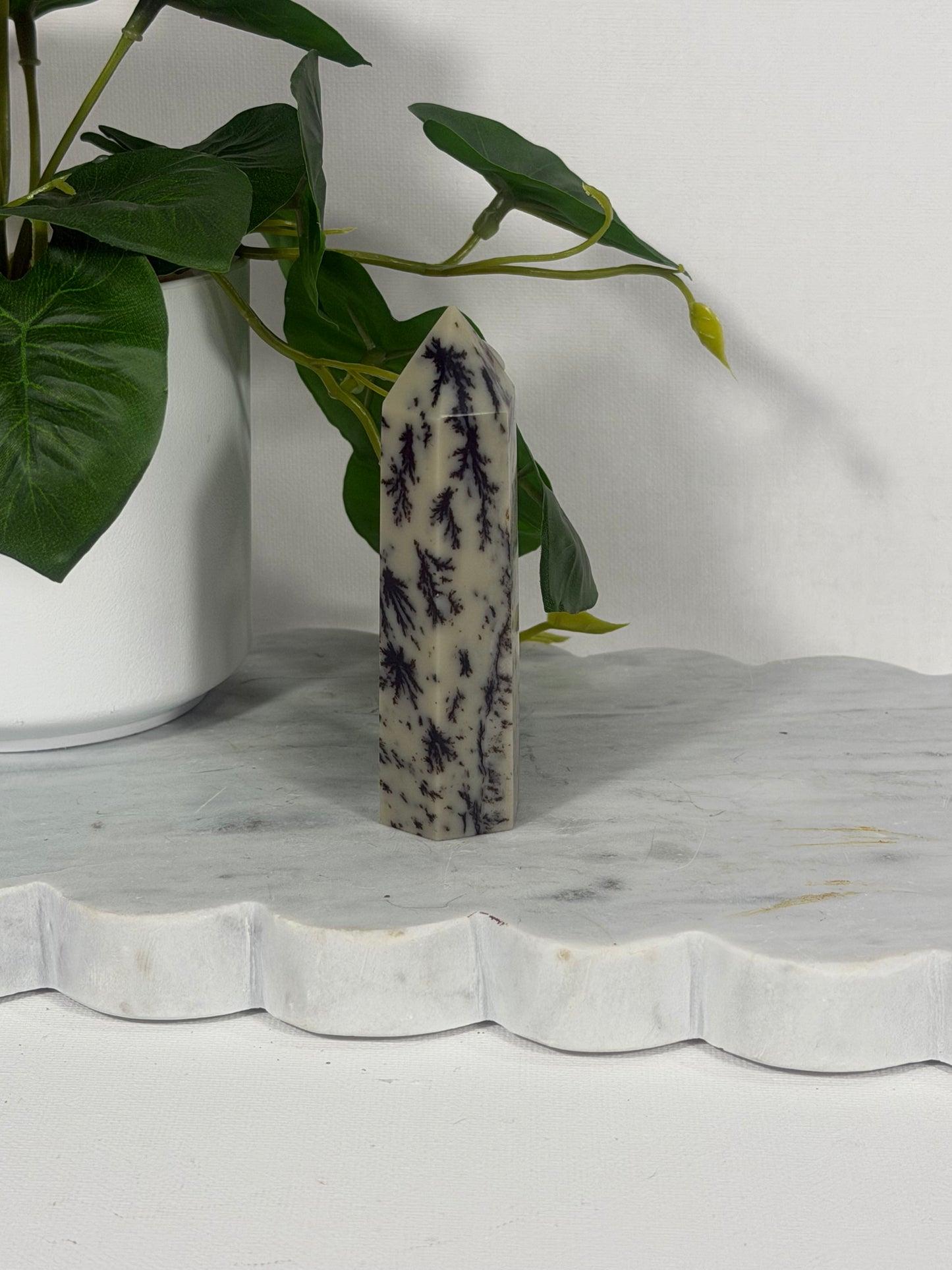 Dendritic Sage Jasper Tower