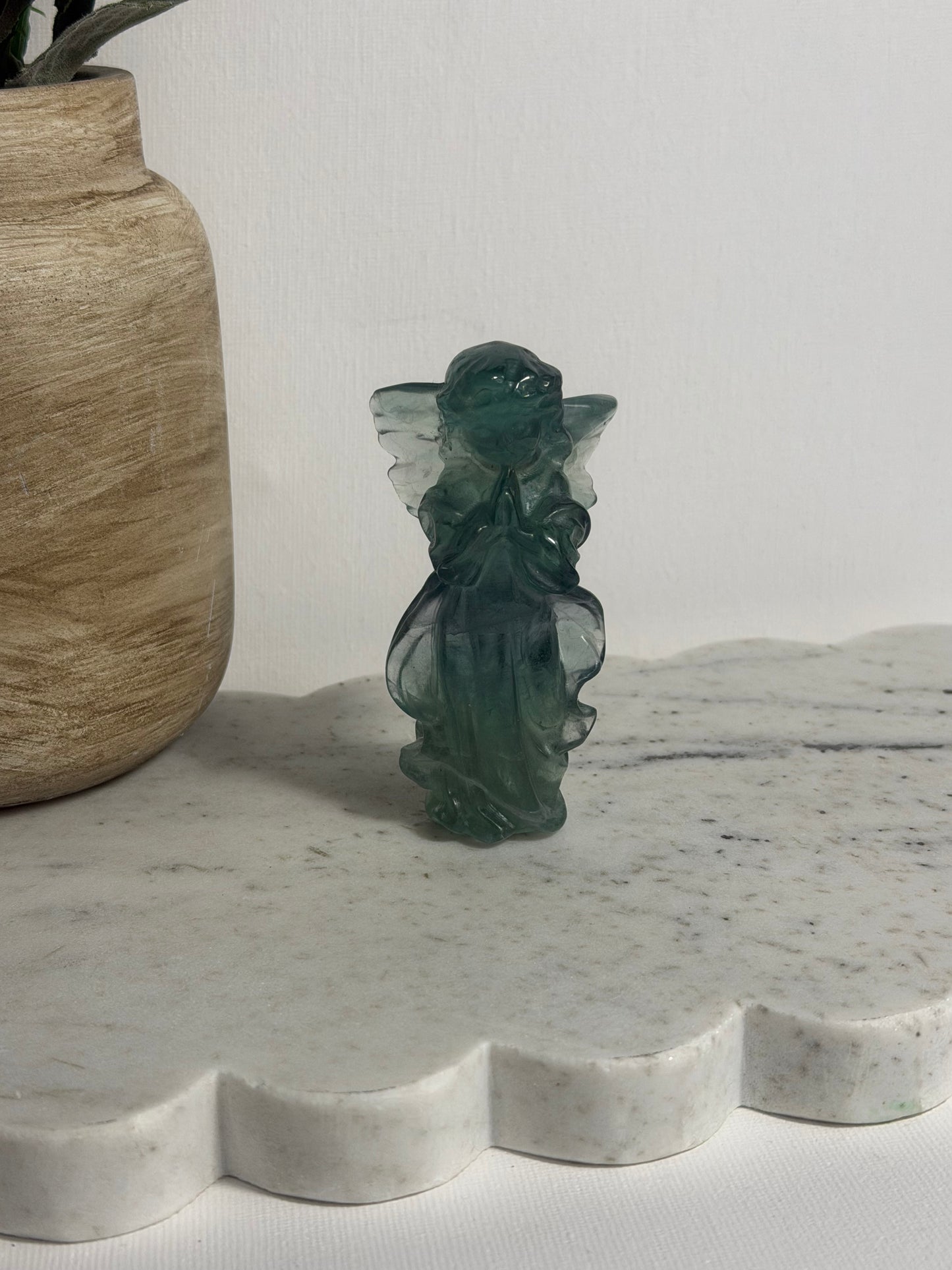 Green Fluorite Angels