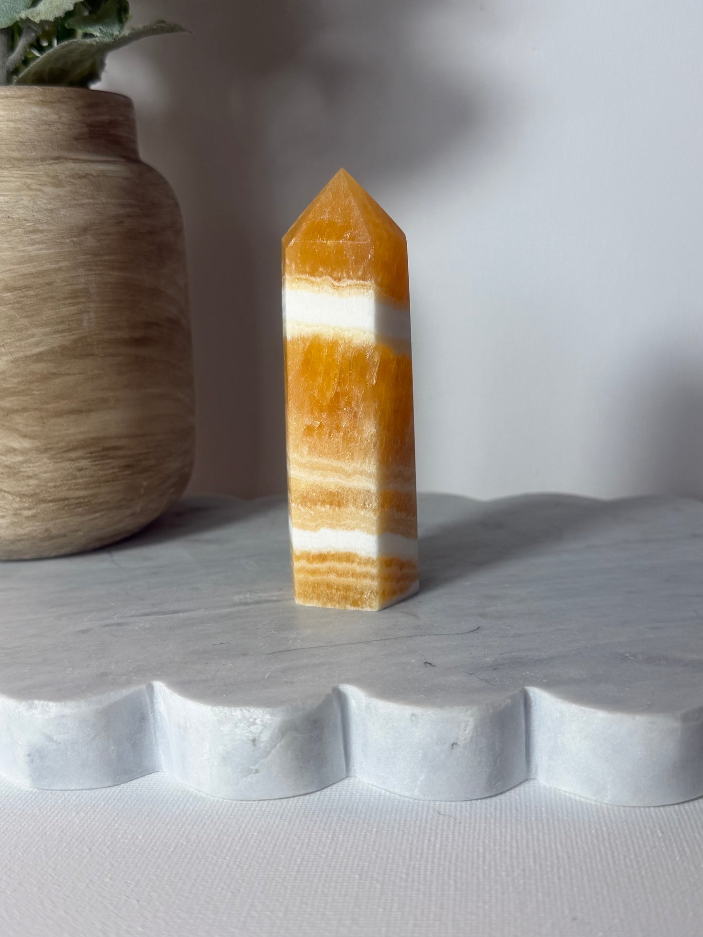 Yellow Calcite Tower