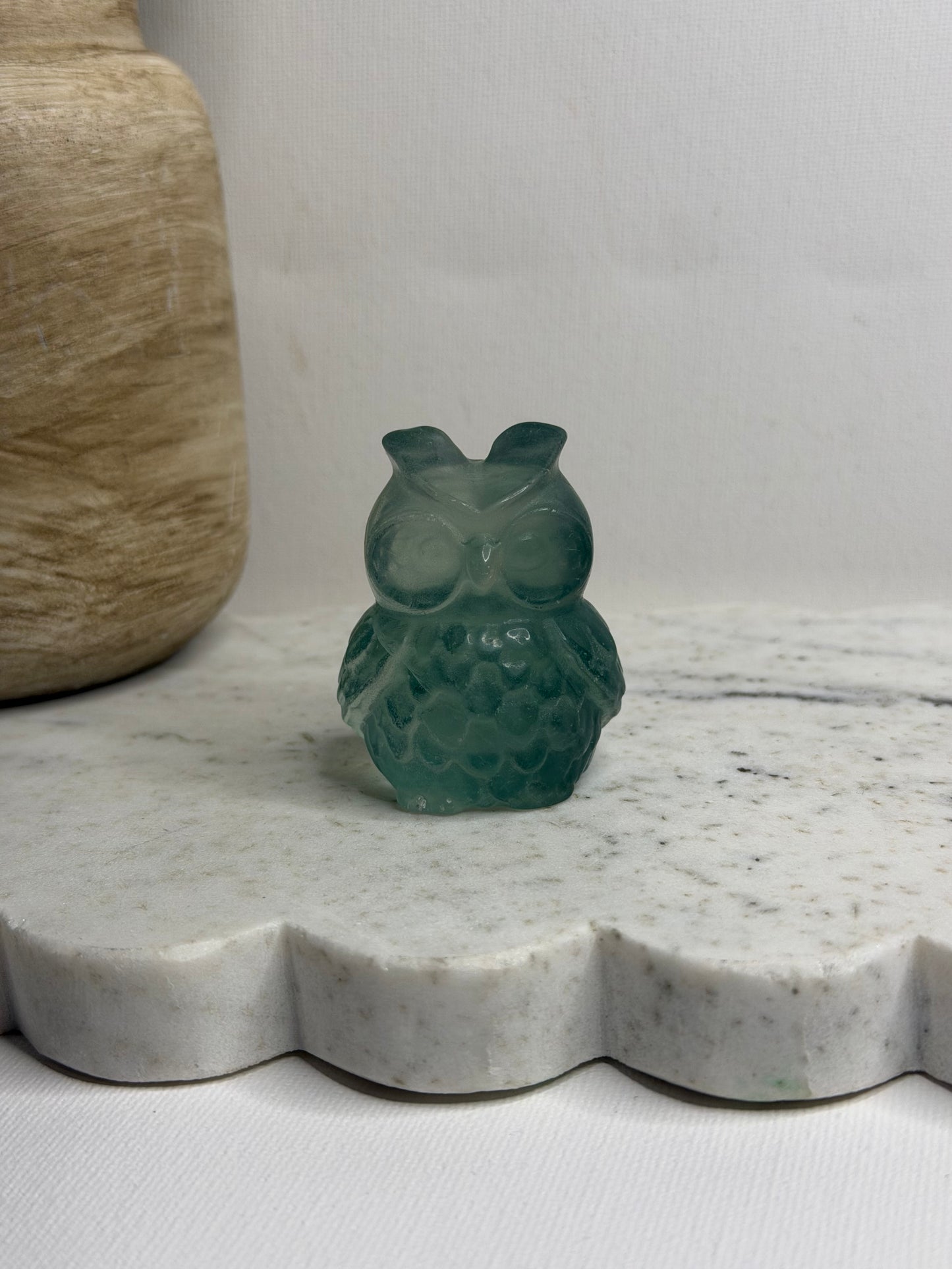 Fluorite Owl