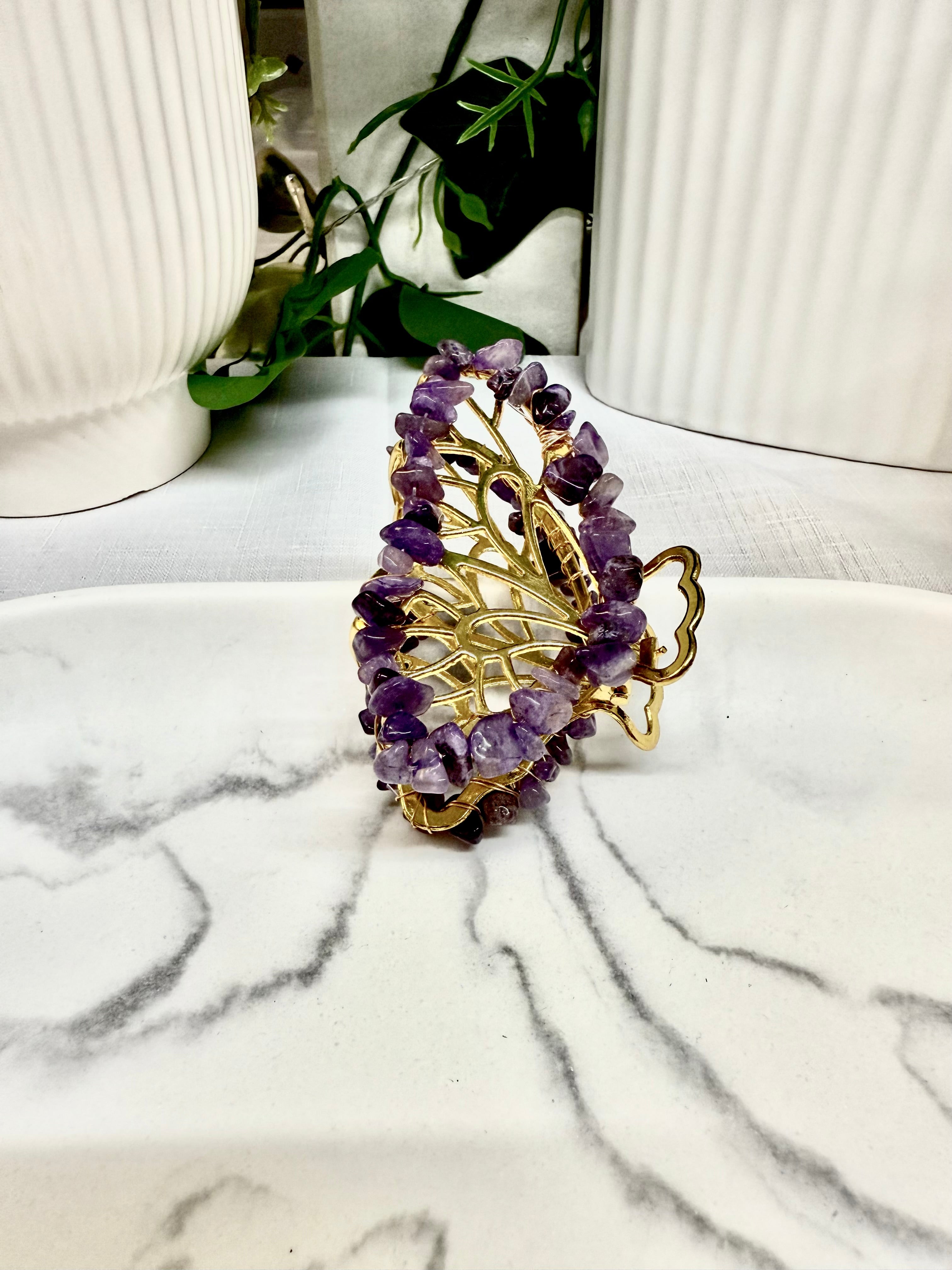 Crystal Claw Clip