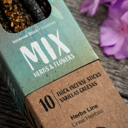 Mix Herbs and Flowers Incense 10 Sticks Sagrada Madre by WONDER IMPORTS AUSTRALIA