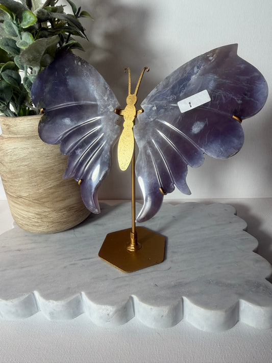Purple Chalcedony Wings