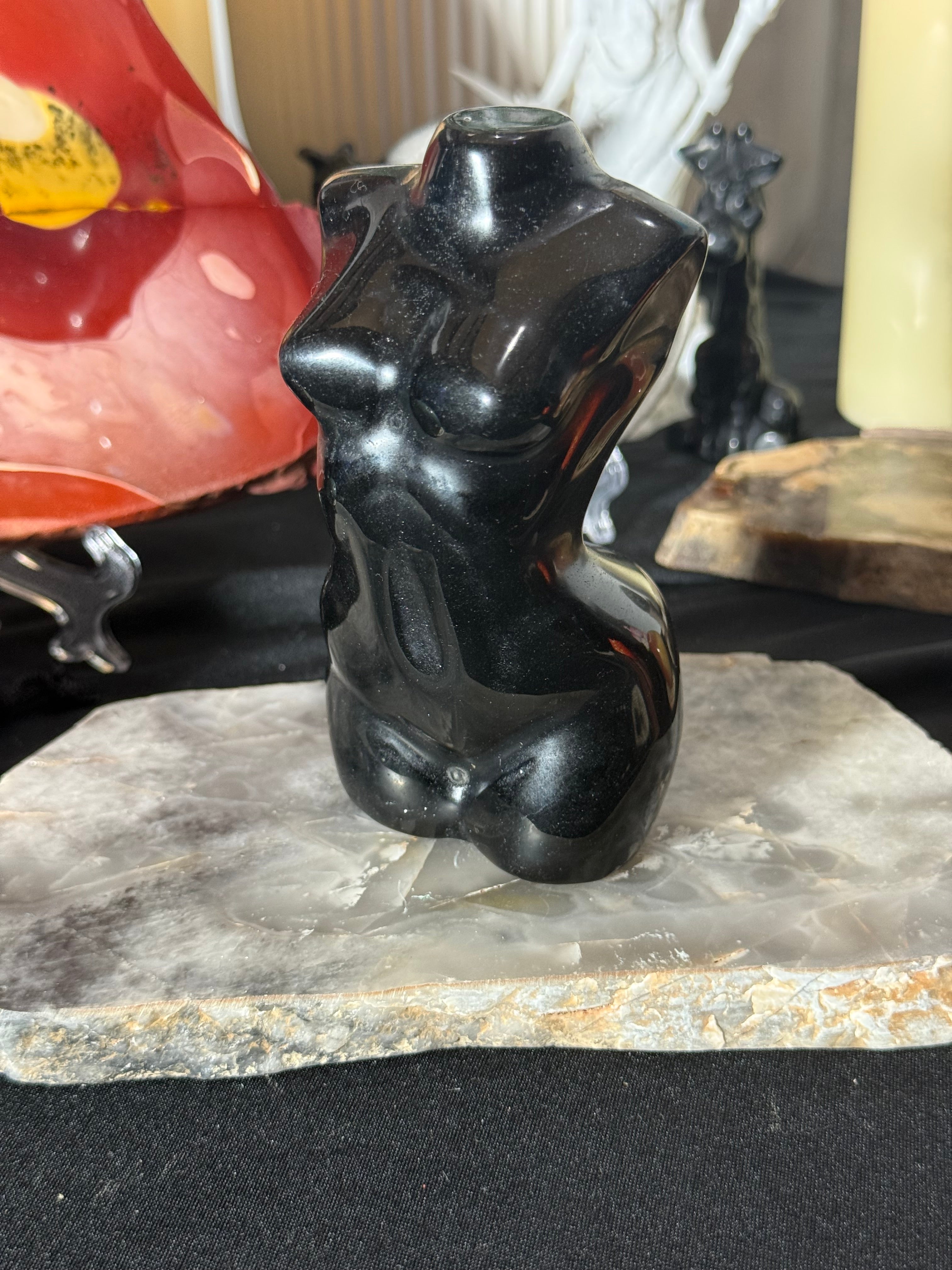 Black Obsidian Goddess - 77A