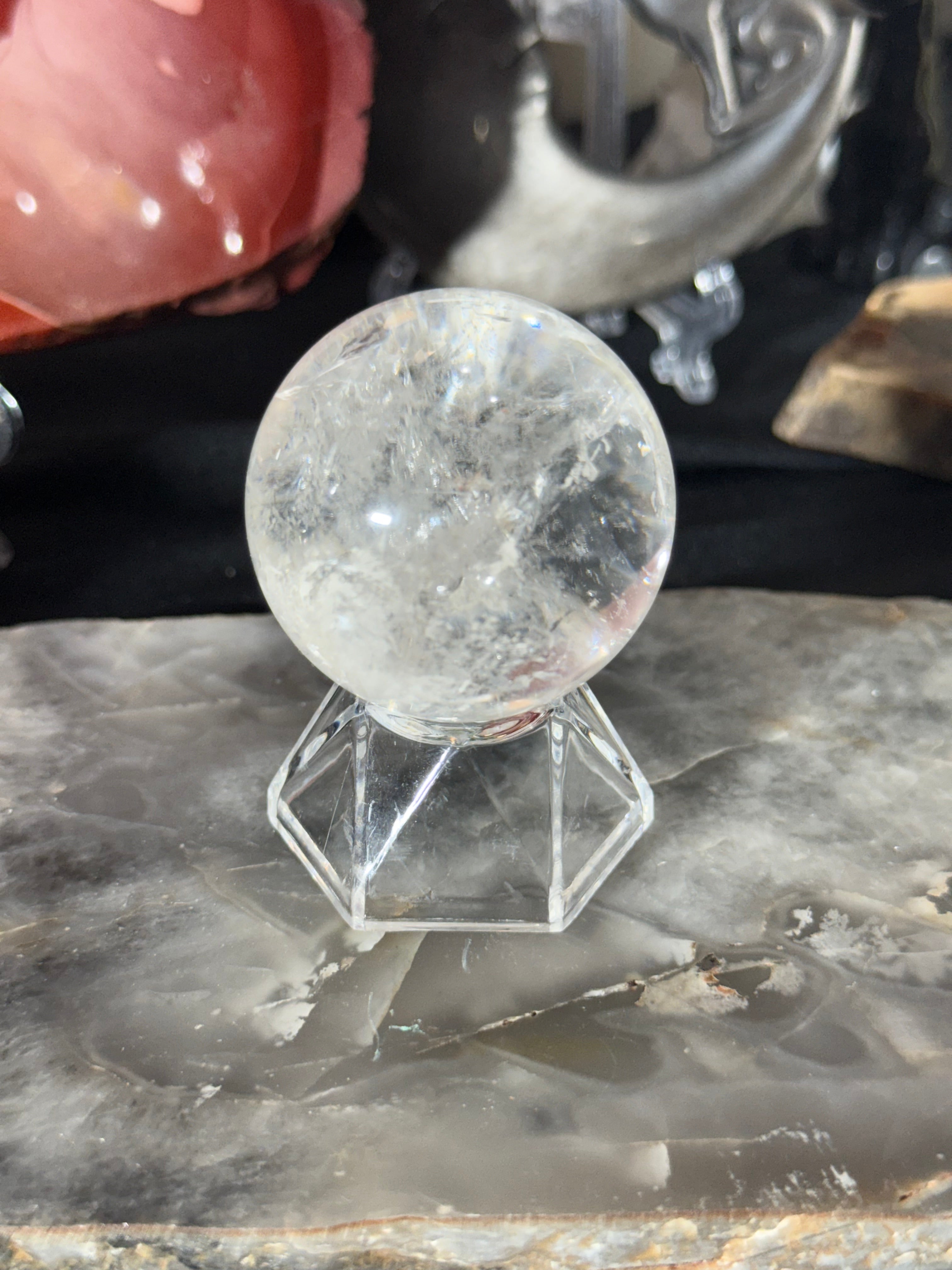 Clear Quartz Sphere 29A