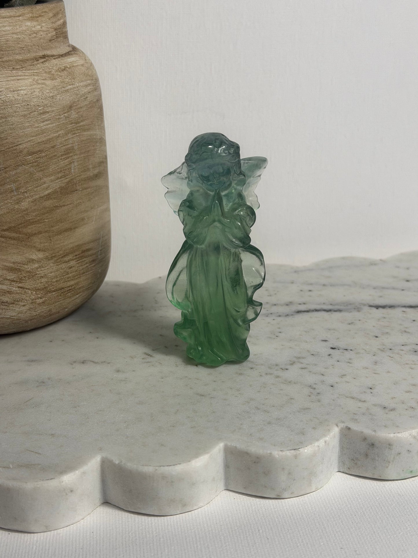 Green Fluorite Angels