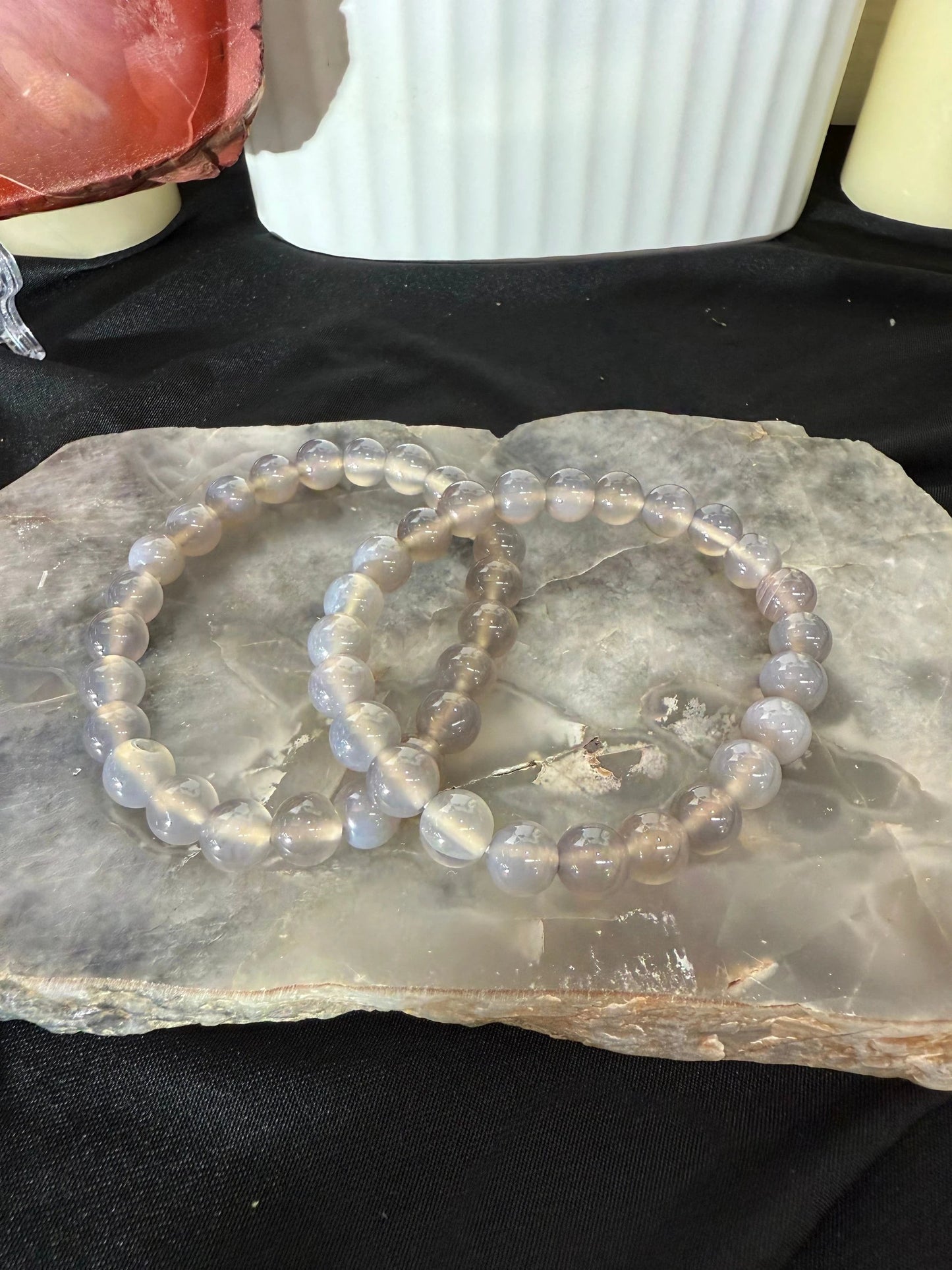 Blue Lace Agate Bracelet by Heartstone Sanctuary
