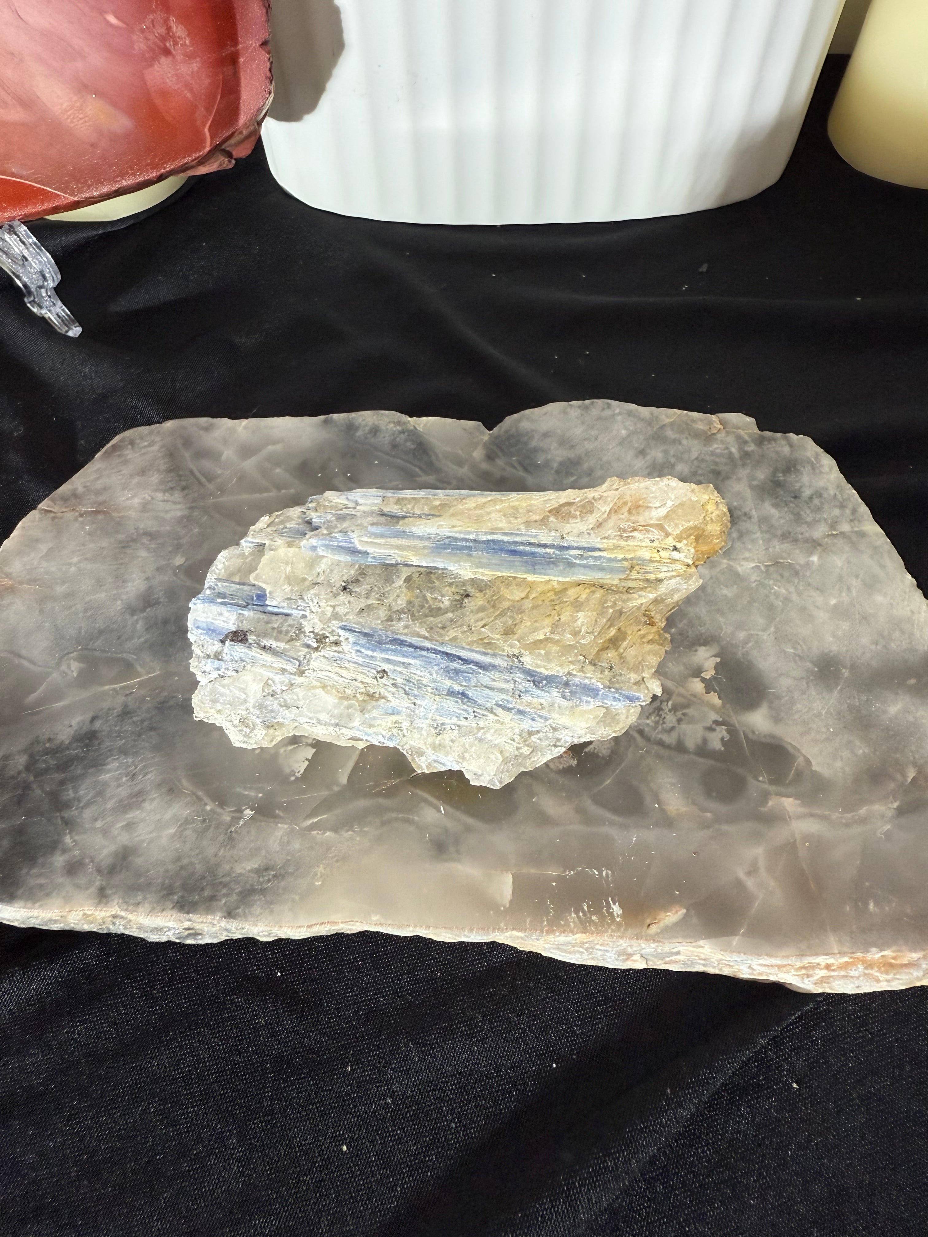 Blue Kyanite and Quartz Raw