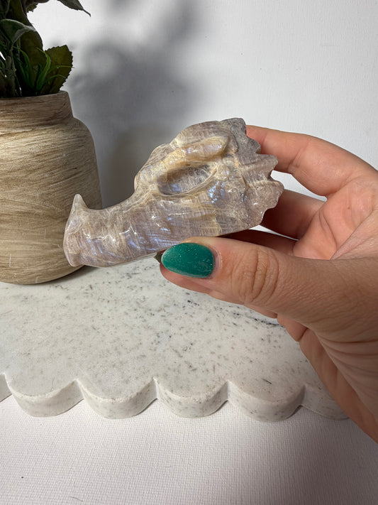 Blue Moonstone Dragon