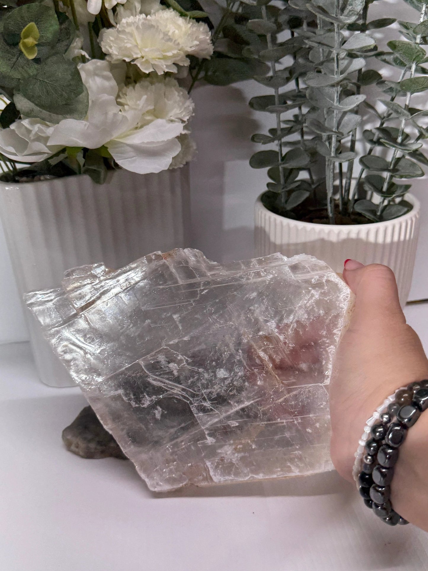 Selenite Slab by Heartstone Sanctuary