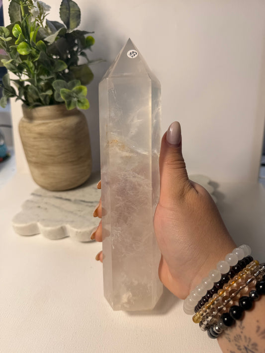 Milky Quartz Tower