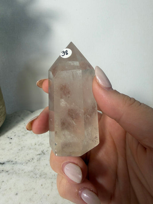 Clear Quartz Tower