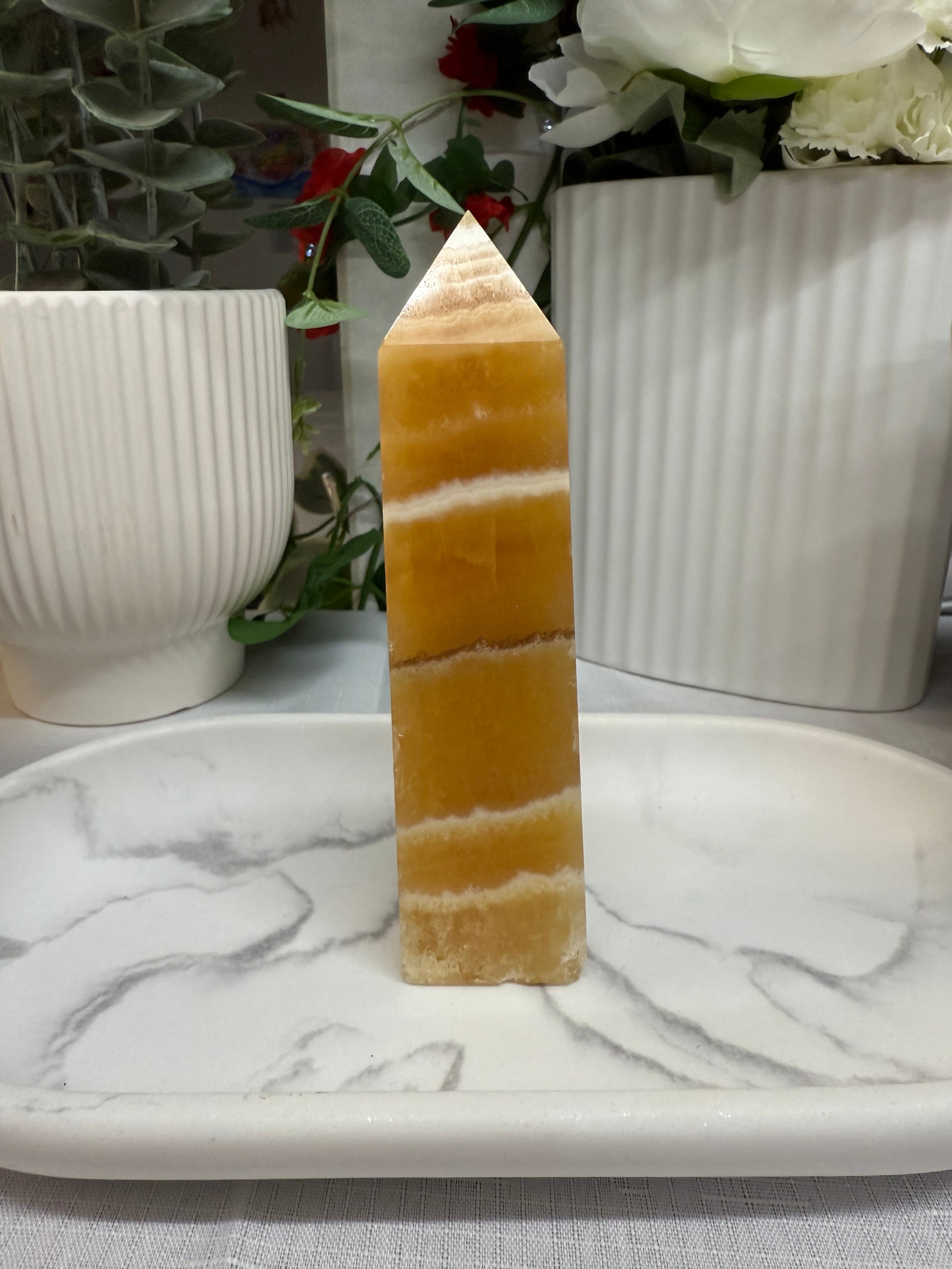 Orange Calcite
