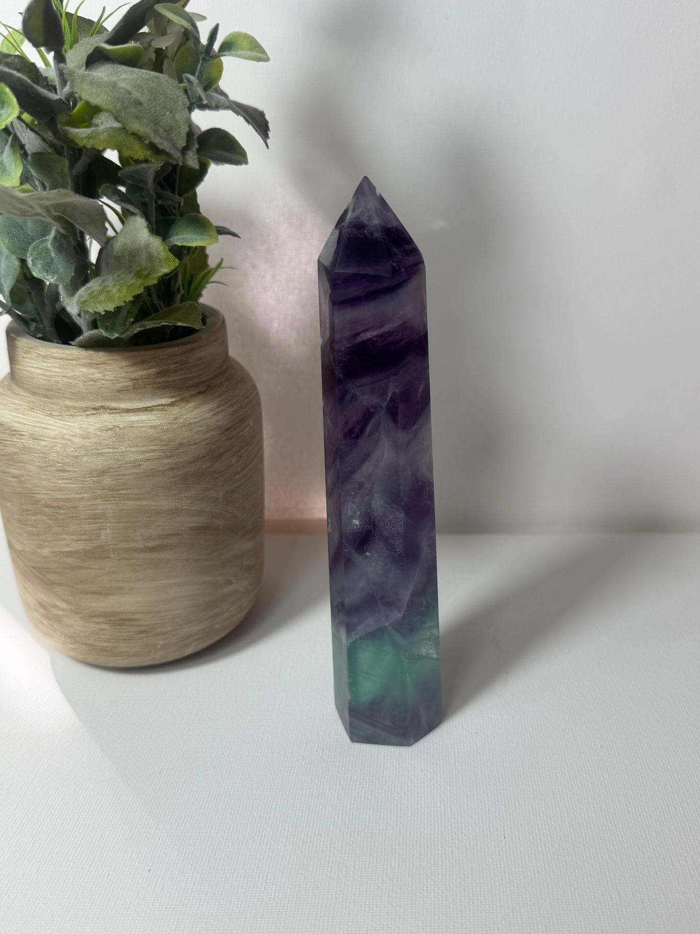 Rainbow Fluorite Tower