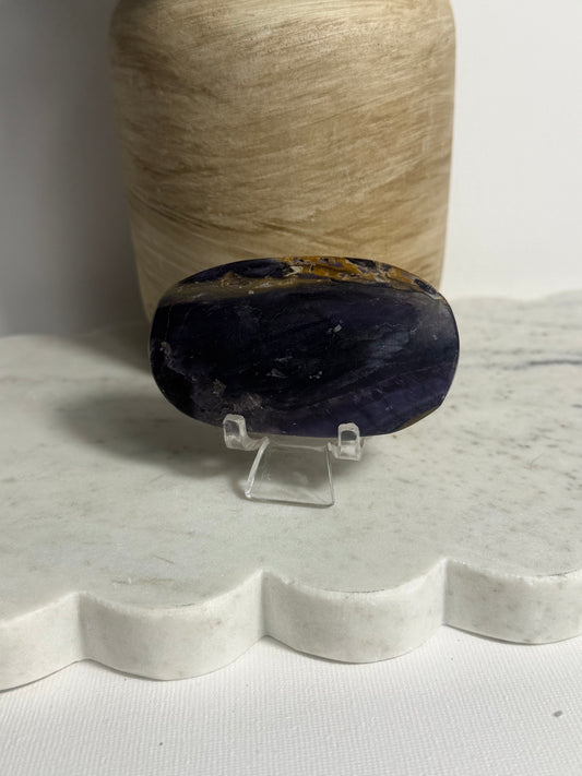 Tiffany Fluorite Palm Stone