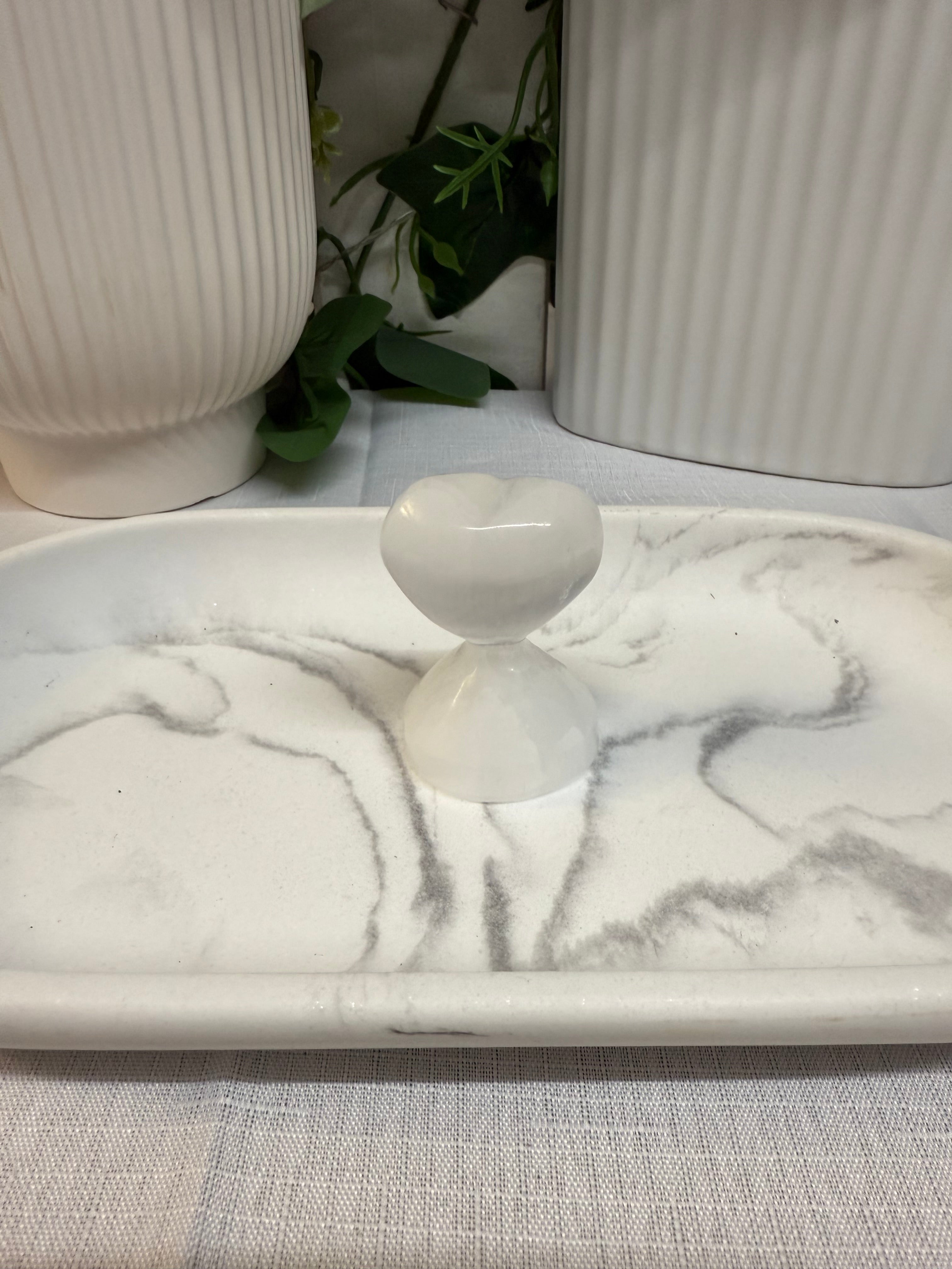Selenite Heart
