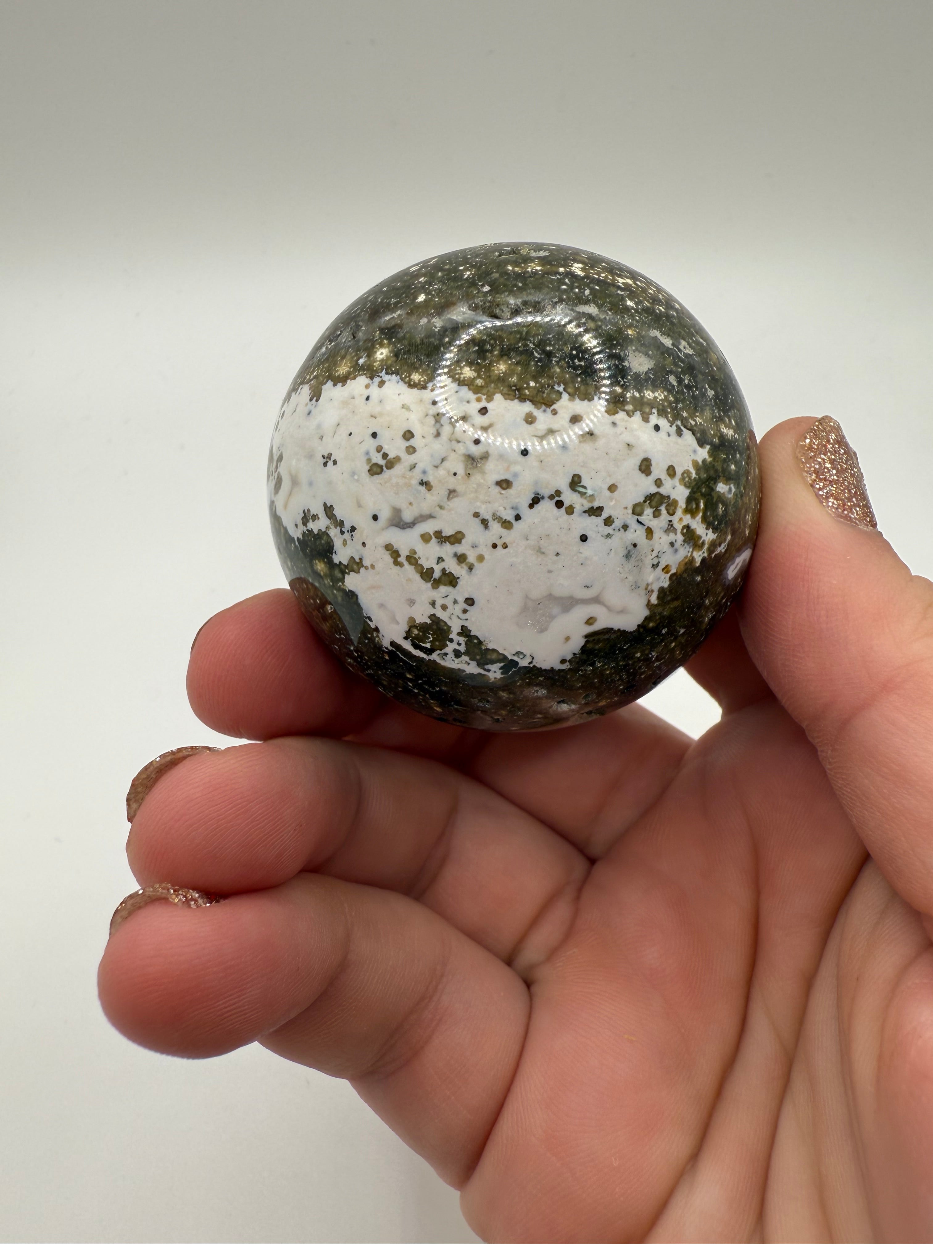 Ocean Jasper Sphere