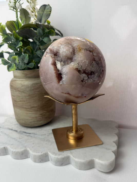 Pink Amethyst Sphere