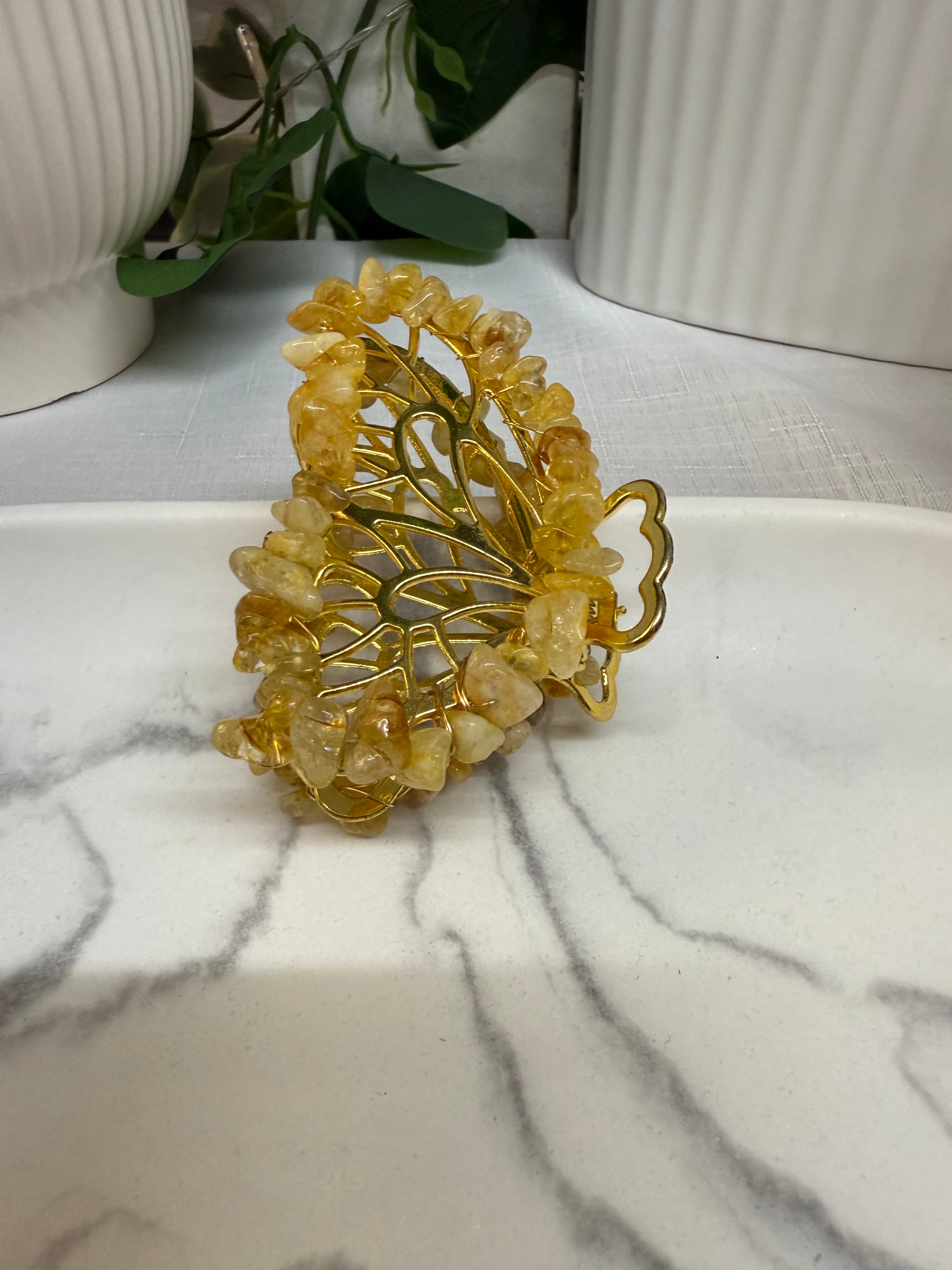 Crystal Claw Clip