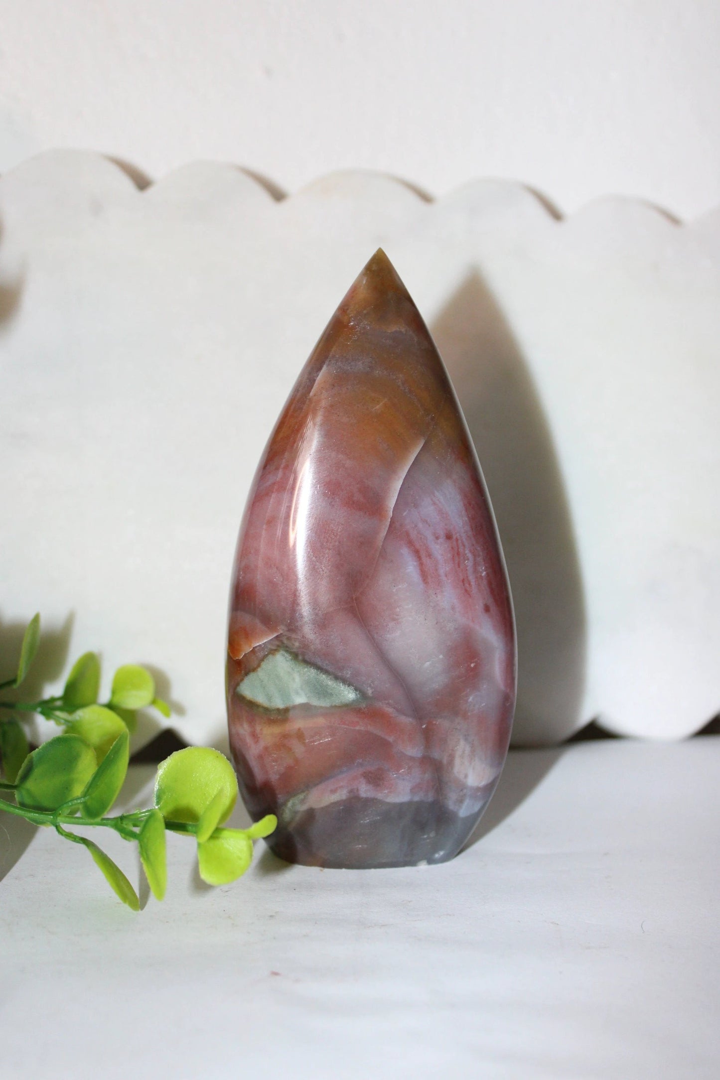 Ocean Jasper Teardrop by Heartstone Sanctuary
