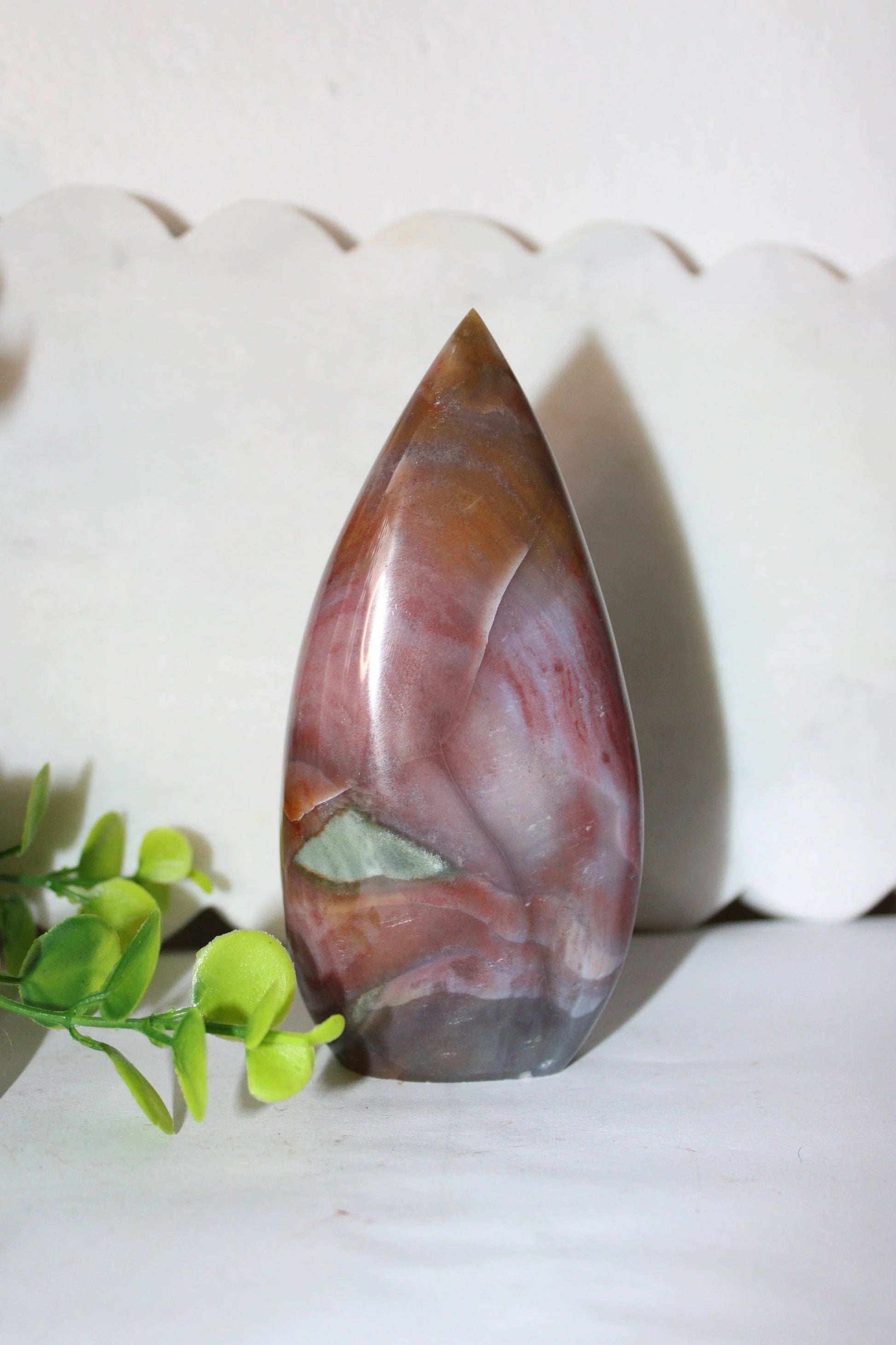 Ocean Jasper Teardrop by Heartstone Sanctuary