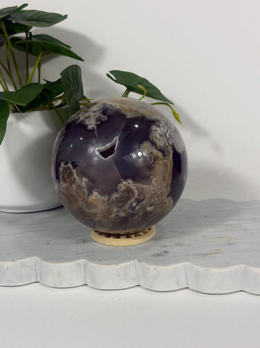 Volcanic Agate Sphere