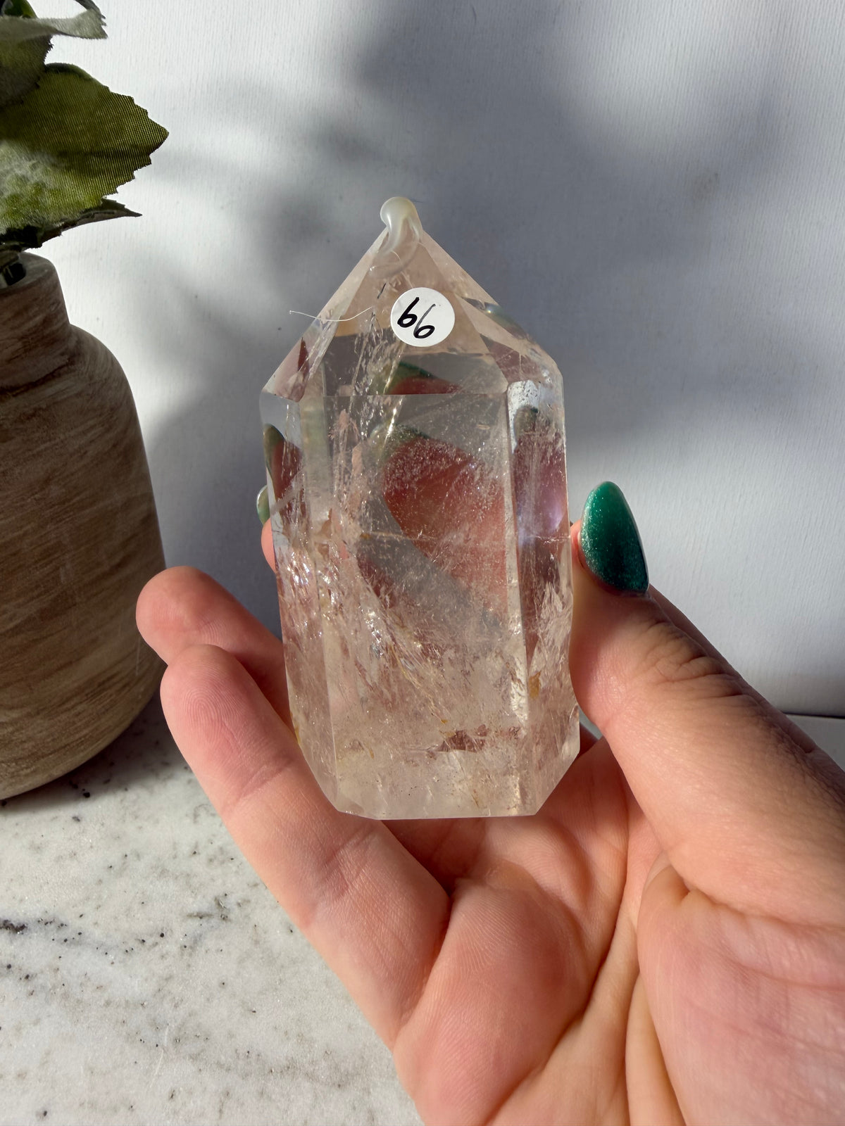 Clear Quartz Tower