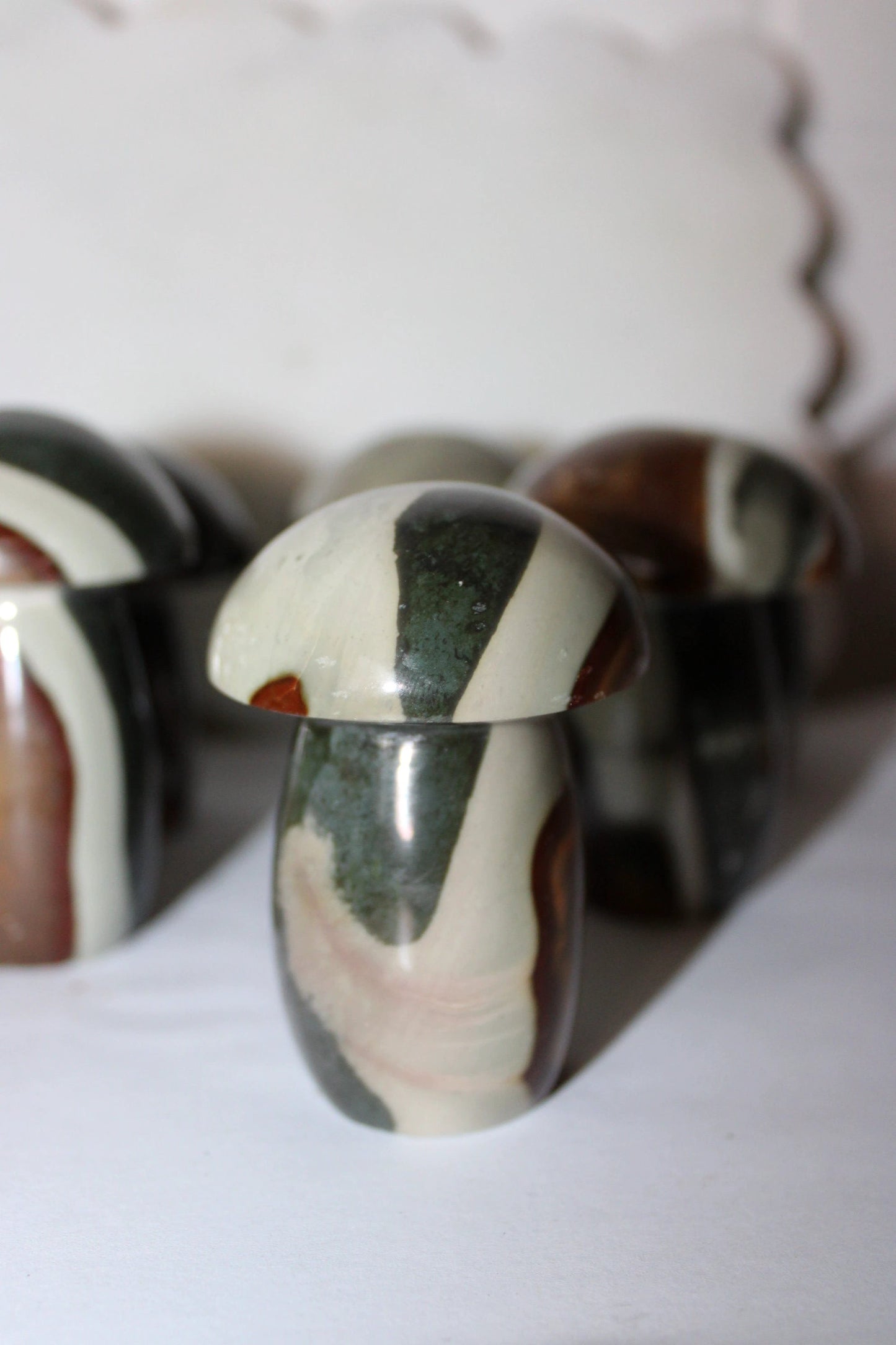 Polychrome Jasper Mushroom by Heartstone Sanctuary