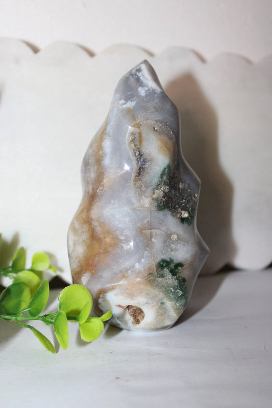 Ocean Jasper Flame by Heartstone Sanctuary