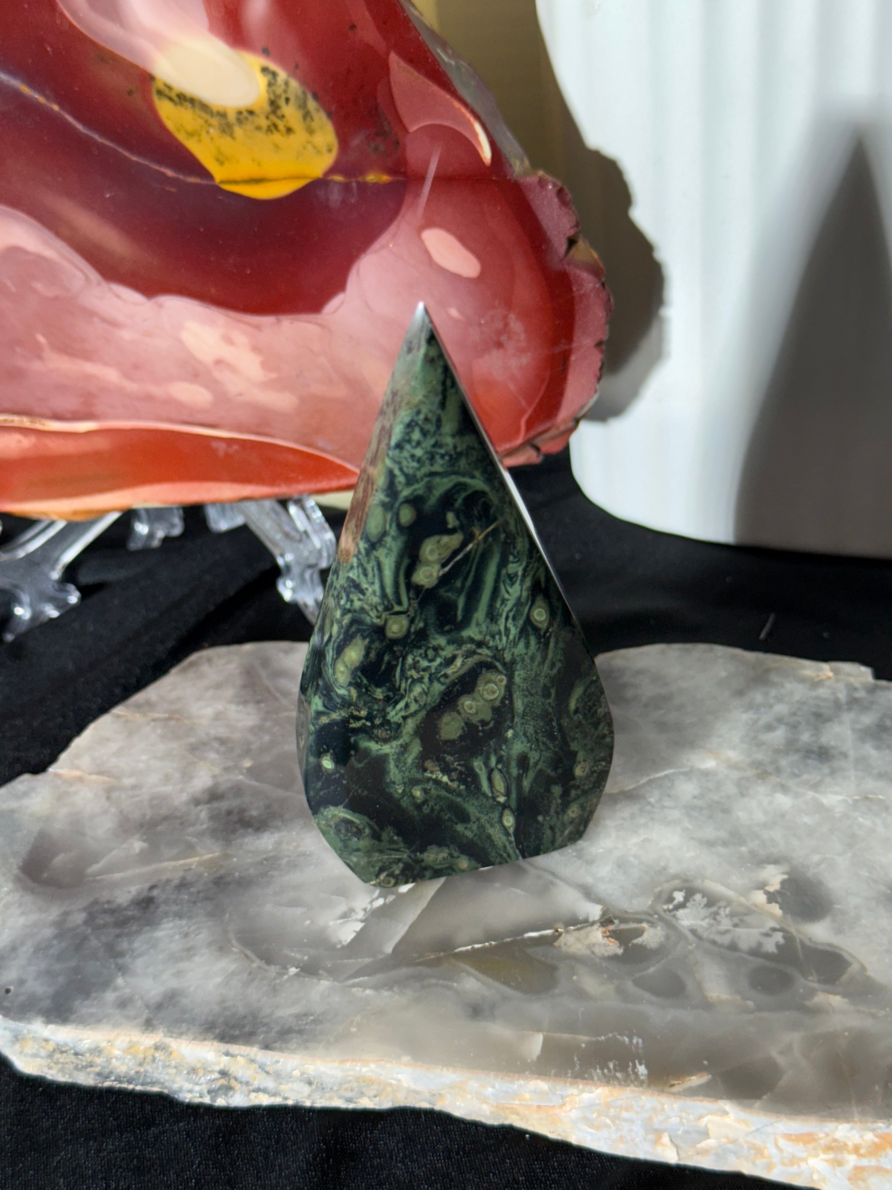 Kambaba Jasper Teardrop - A24