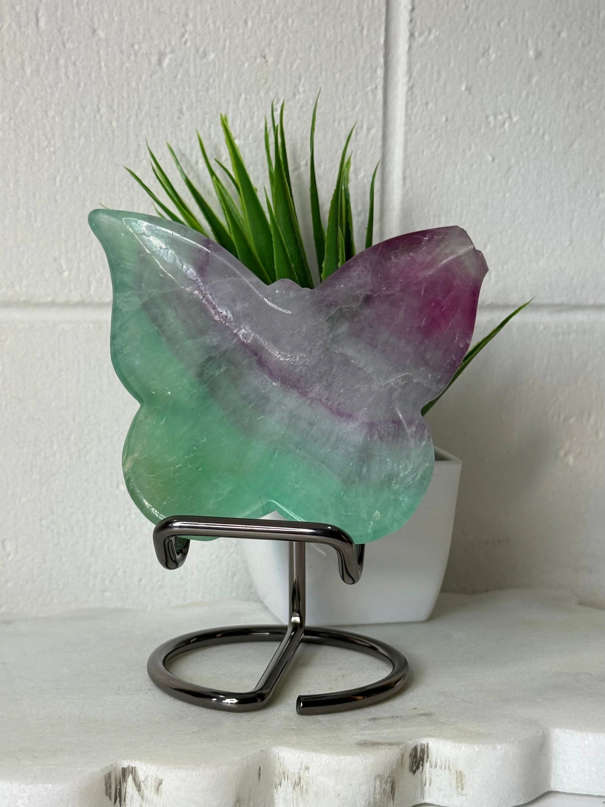 Perfectly Imperfect Flourite Bowl - 10cm x 10cm by Heartstone Sanctuary